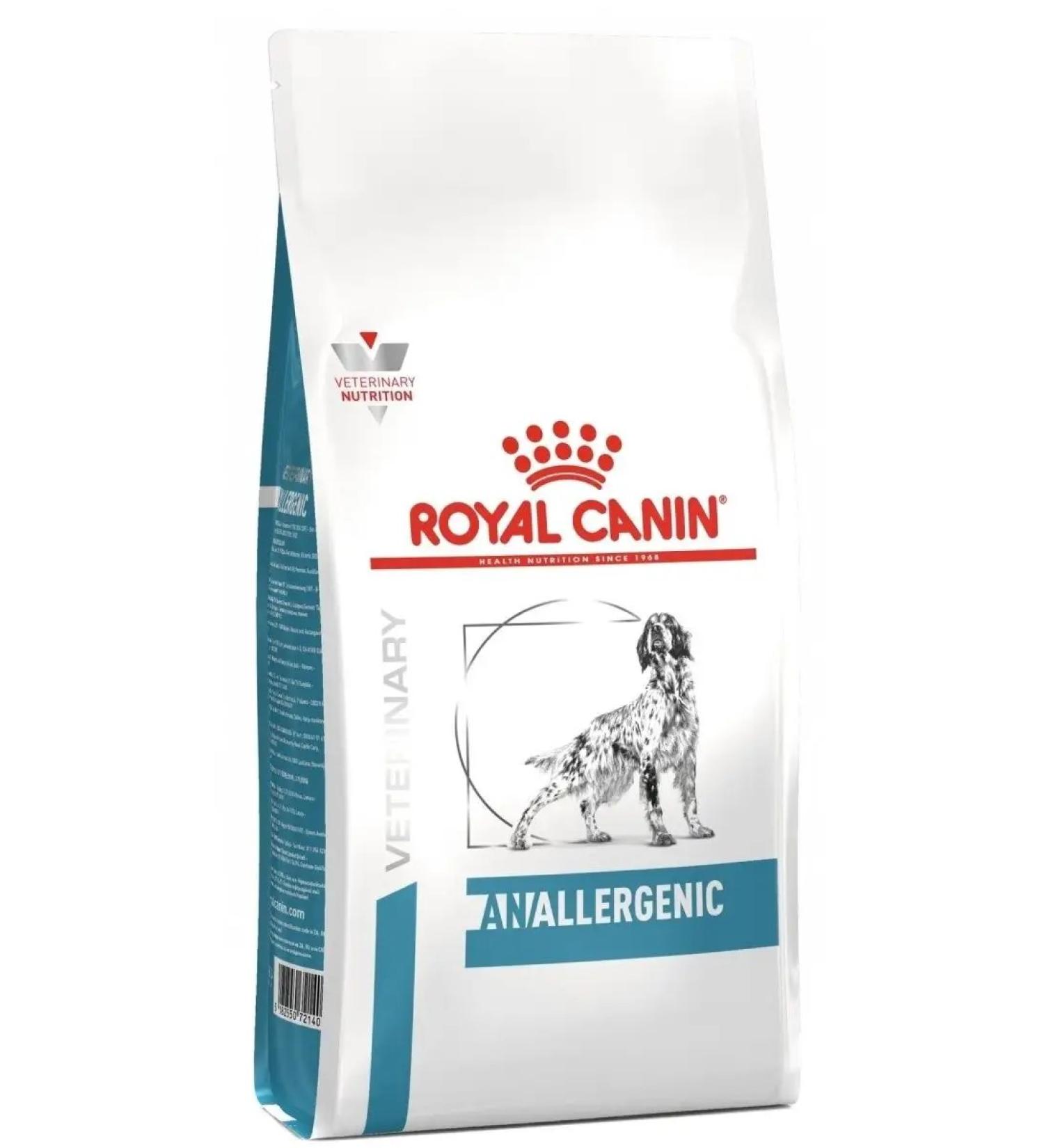 ROYAL CANIN Dry food Anallergenic for dogs 3 kg - Buy Online on GoSupps.com