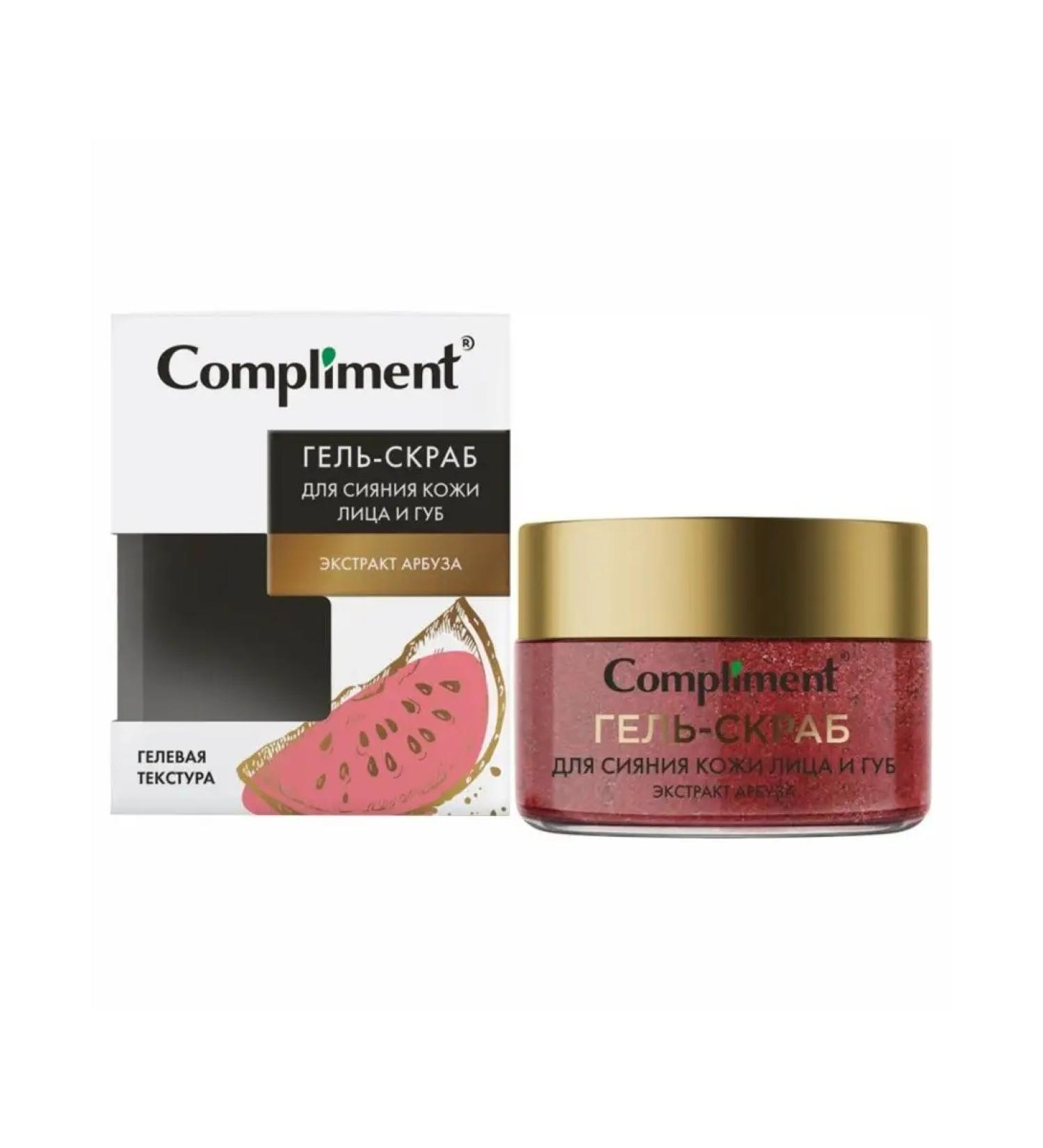 Compliment Gel shirt for face and lips with an extract of watermelon 100ml
