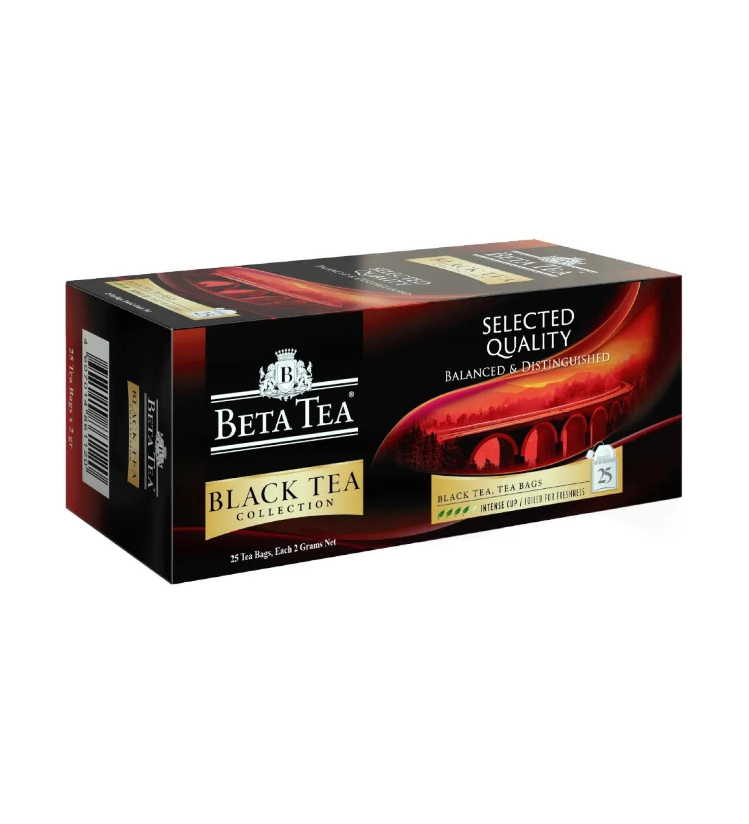 Beta tea Betatea black tea 25 bags of 2g
