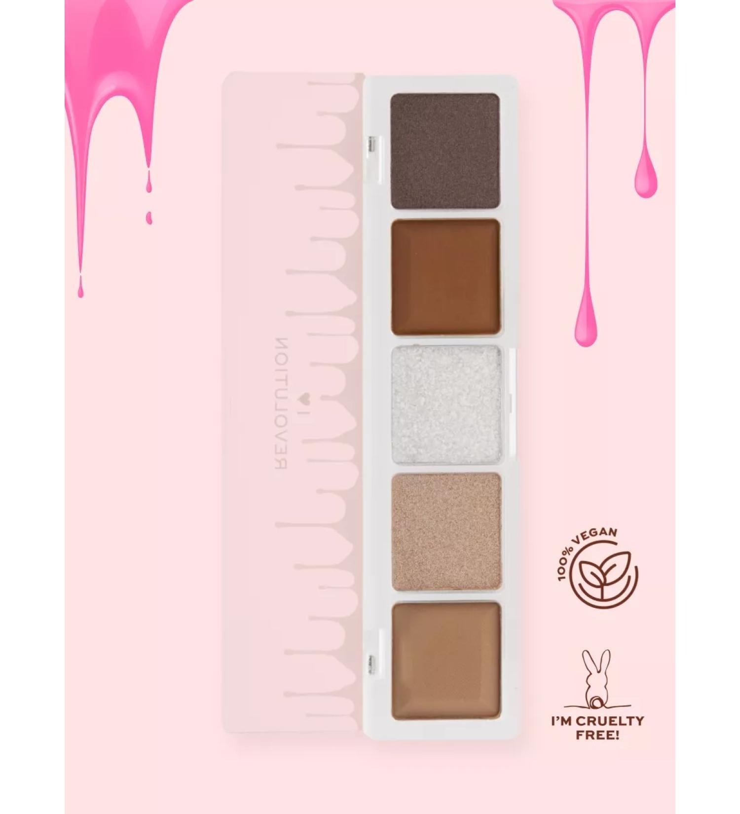 I Heart Revolution Mini Chocolate White Vanilla Cream Palette Palette - Buy Online on GoSupps.com