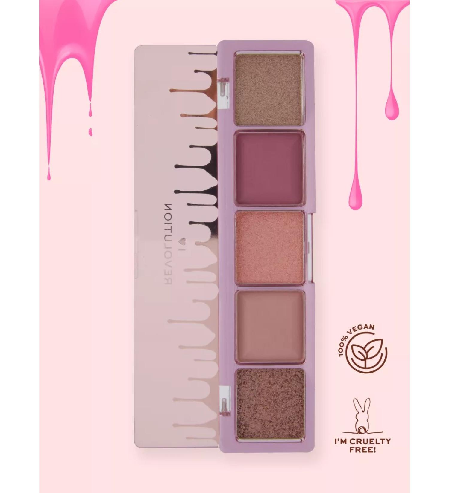 I Heart Revolution Mini Chocolate Raspberry Fool Fools Palette Palette - Buy Online on GoSupps.com