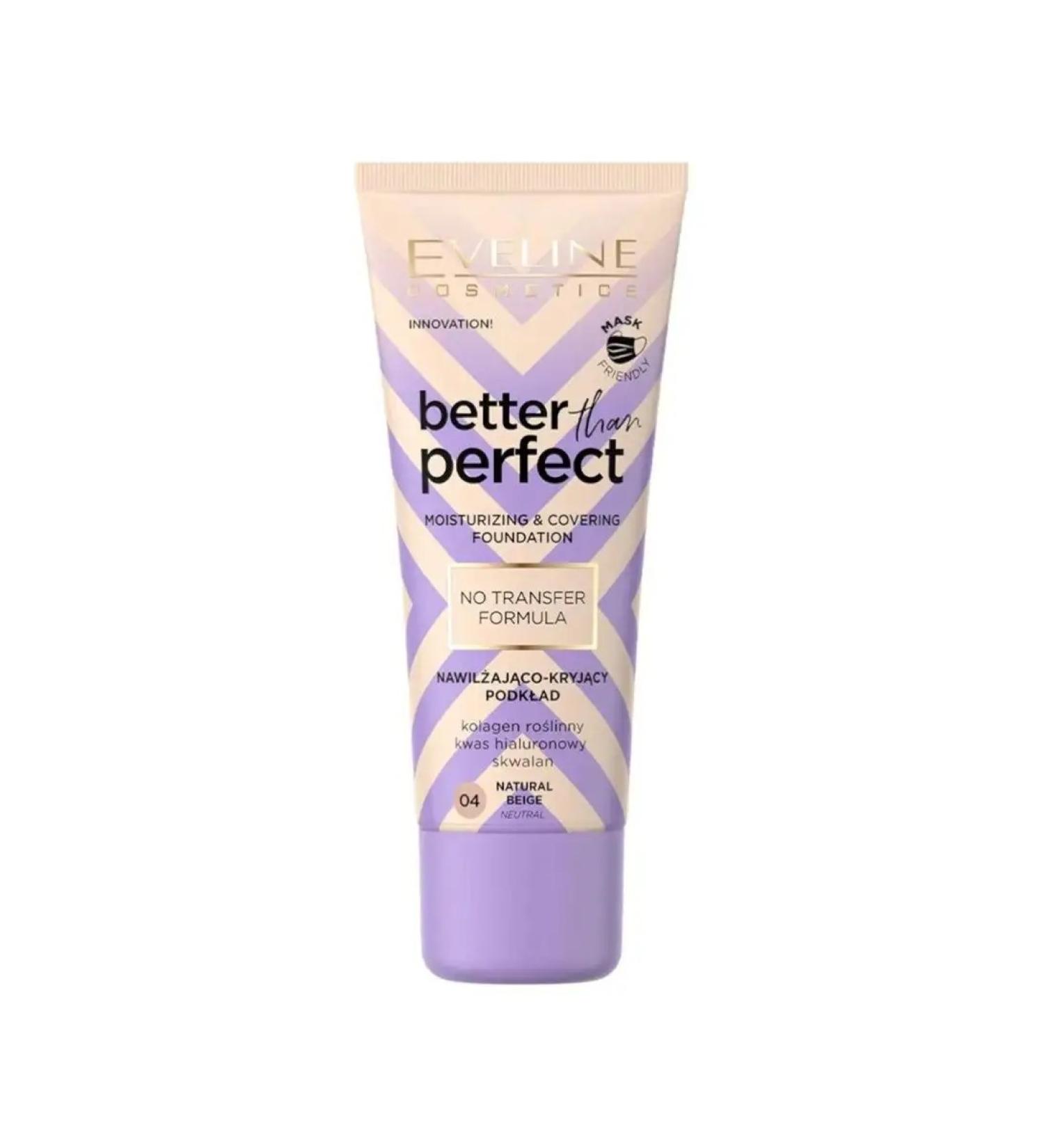 Eveline Cosmetics Tonal cream Better than Perfect No. 04 Natural Beige - Buy Online on GoSupps.com