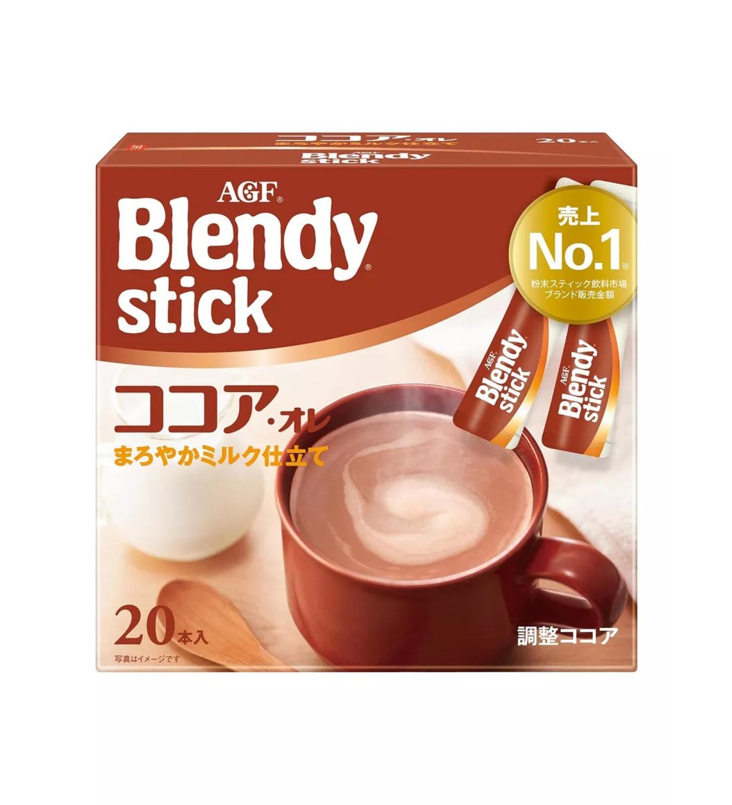 AGF Cocoa with milk and sugar Blendy Stick 10.3 g x 20 pcs