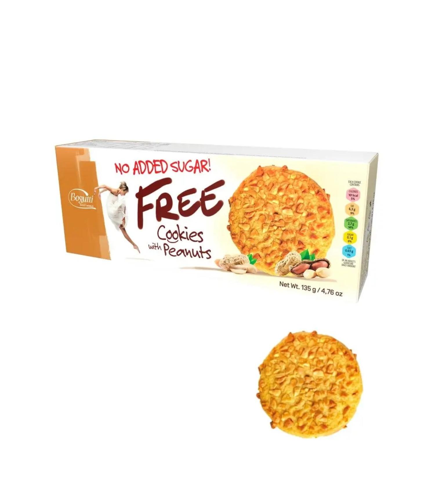 Bogutti Arachis cookies without sugar 135 g