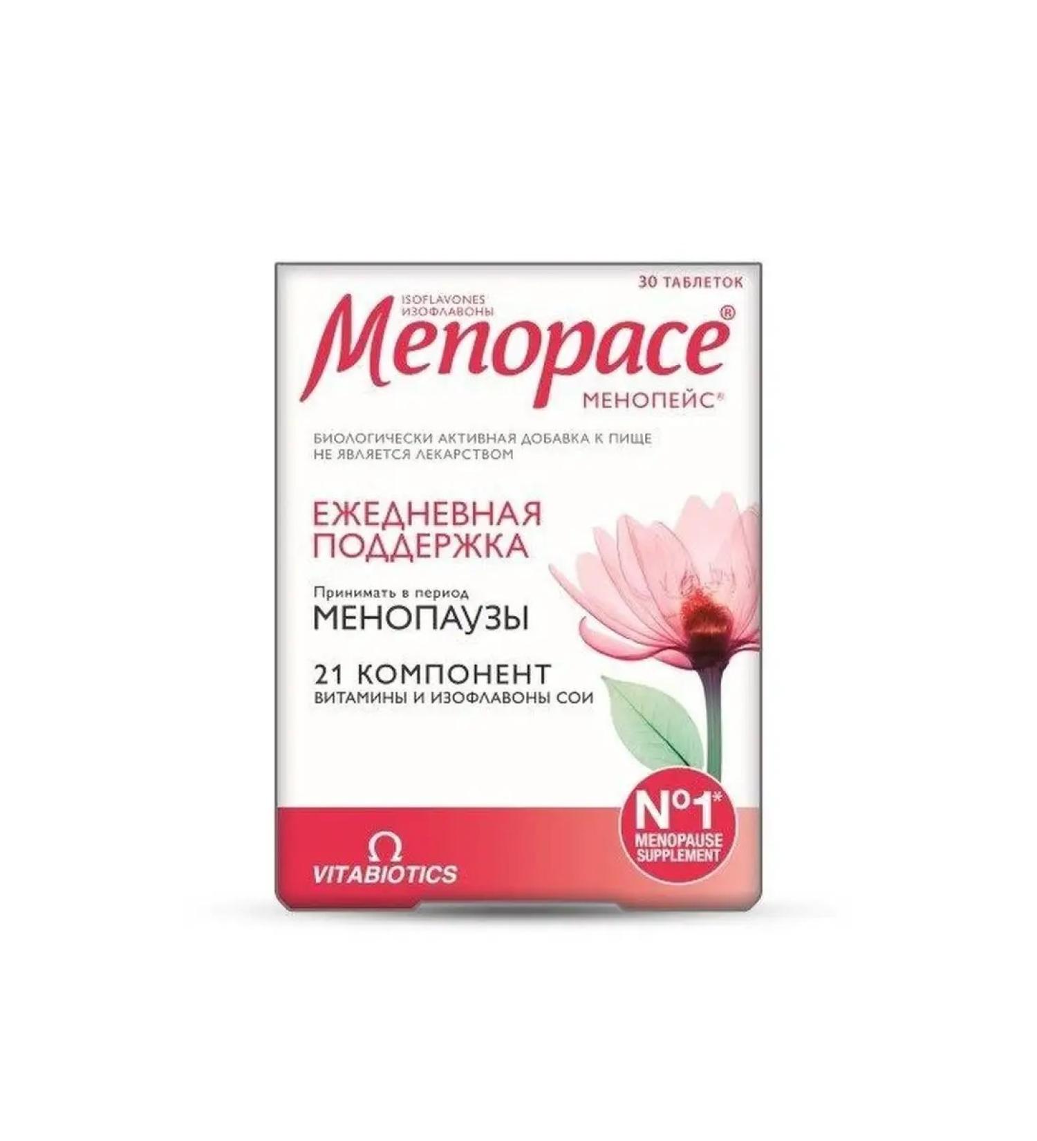 Menopause Menopis Isoflavona tab. 1118mg No. 30 (dietary supplement)