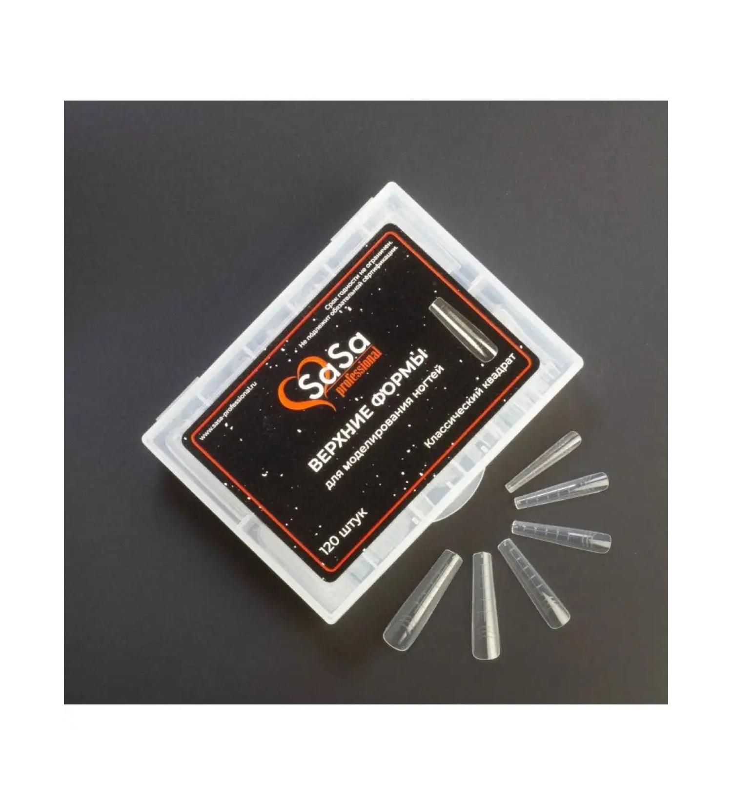 SaSa Professional Upper nail forms classic square 120 pcs
