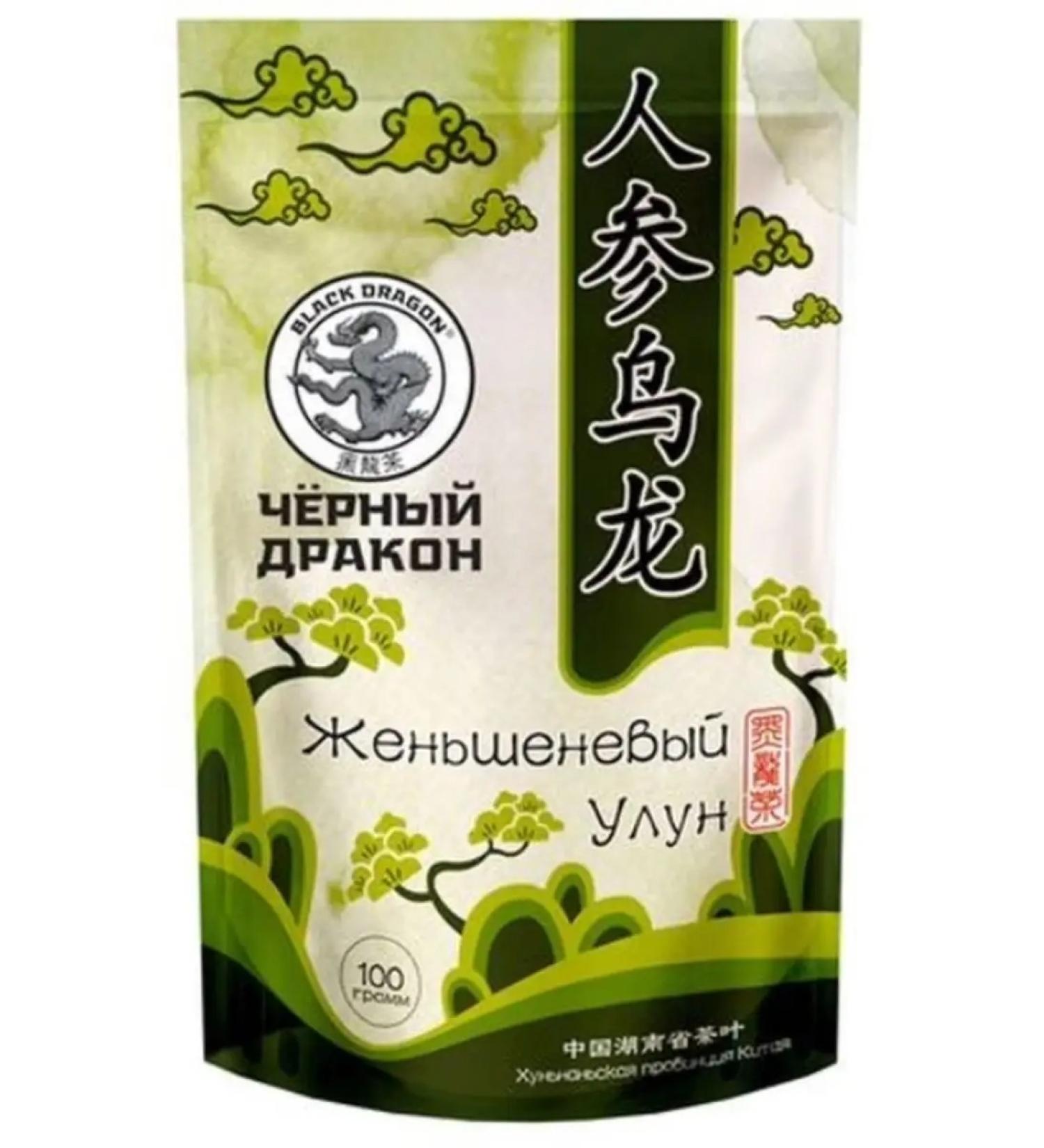 Black Dragon Ginseng oolong tea 100 g