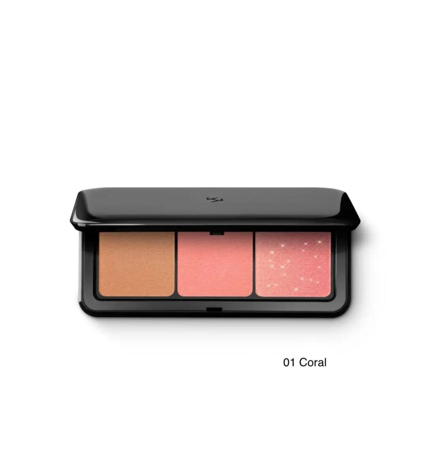 KIKO Milano Facial palette bronzer and blush 01 - Buy Online on GoSupps.com