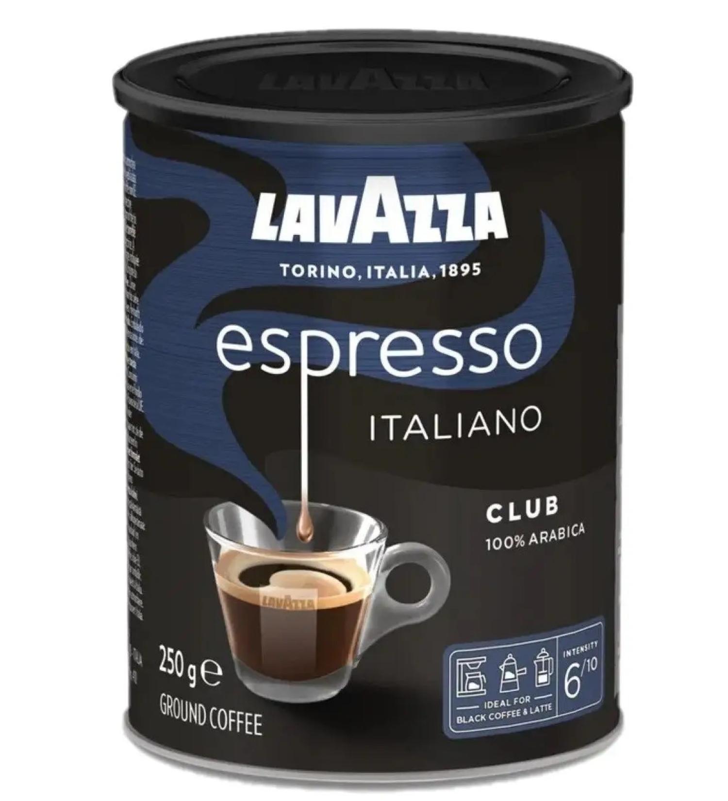 Lavazza Coffee ground lavacs Club 250 g