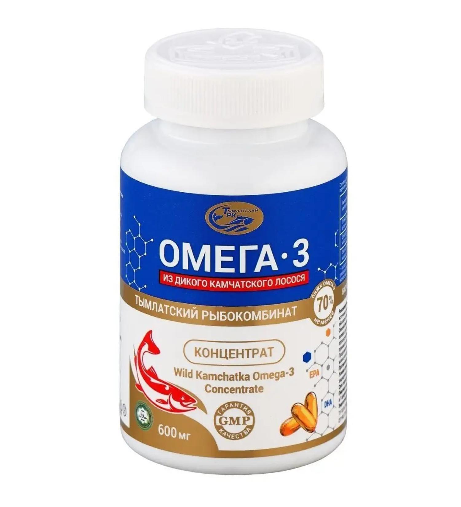 Tymlatsky fish processing plant Omega 3 concentrate fish PNZHK 70% Salmonika - Buy Online on GoSupps.com
