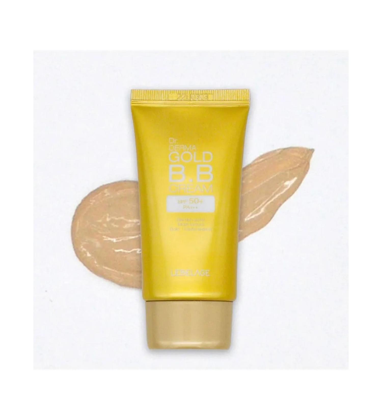 Lebelage BB cream moisturizer with gold SPF 50+ PA 30 ml - Buy Online on GoSupps.com