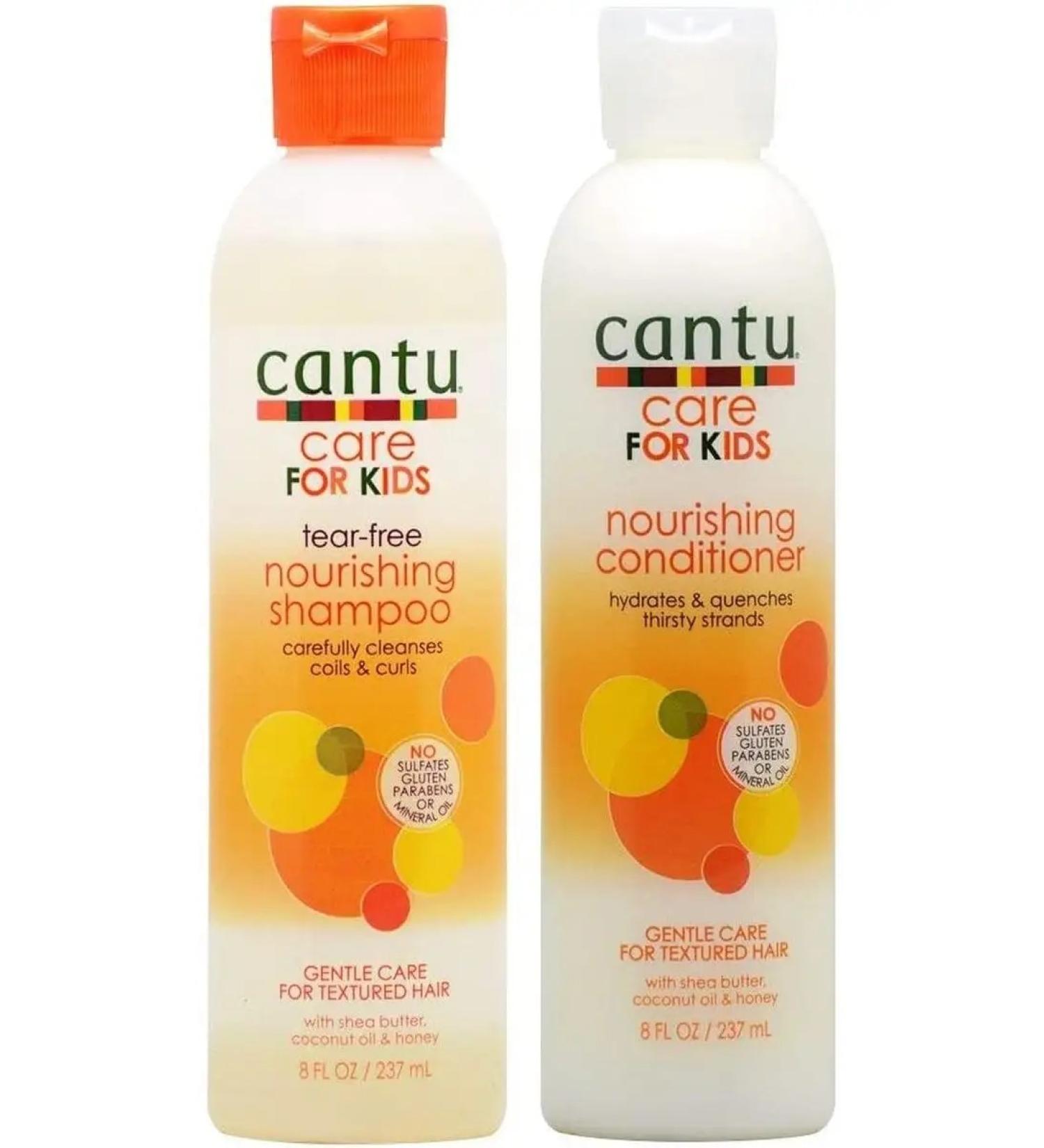 Cantu Shampoo + air conditioning for children with shi oil - 237 ml - Buy Online on GoSupps.com
