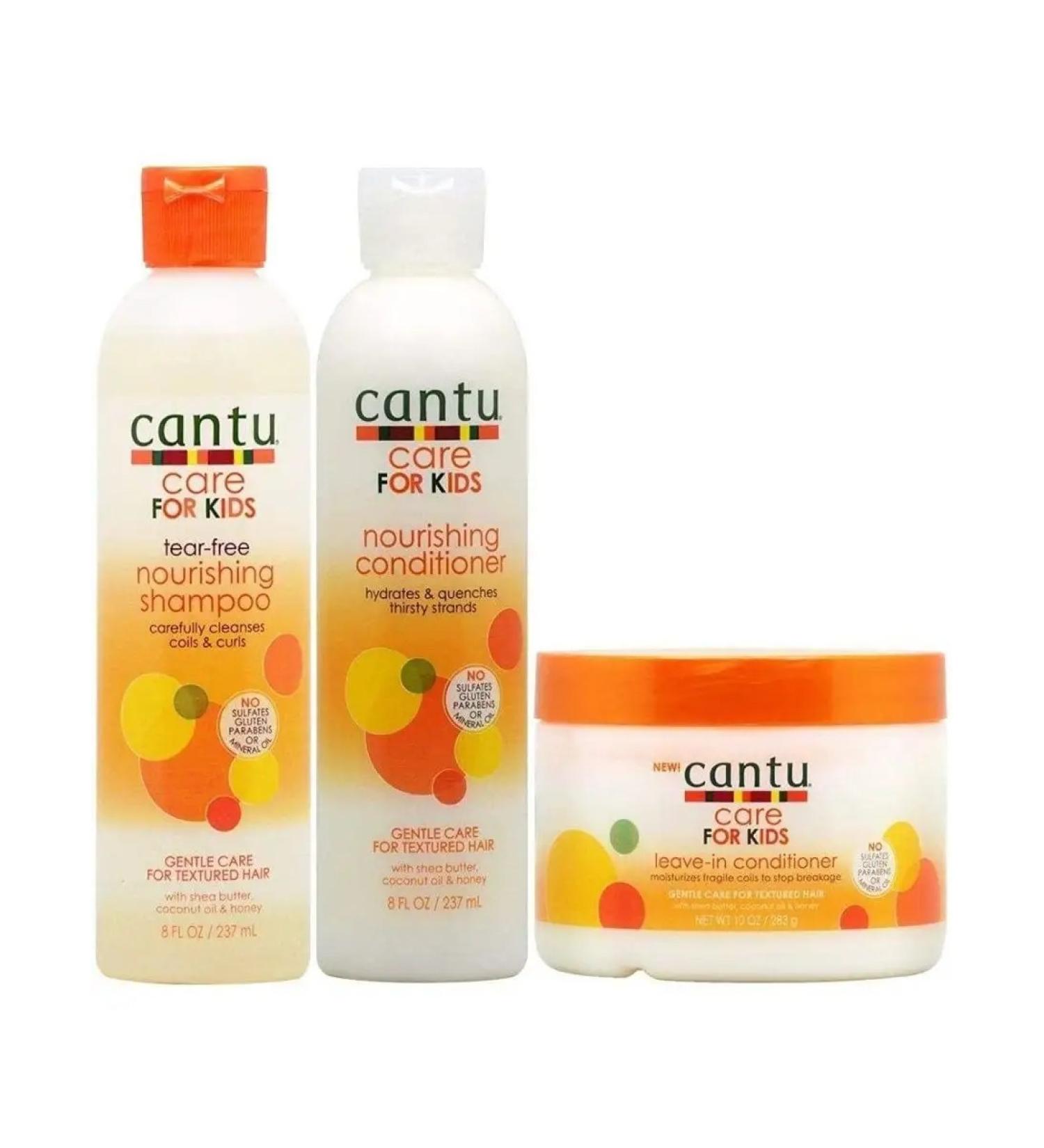 Cantu Set for hair care for children shampoo mask kond-r - Buy Online on GoSupps.com