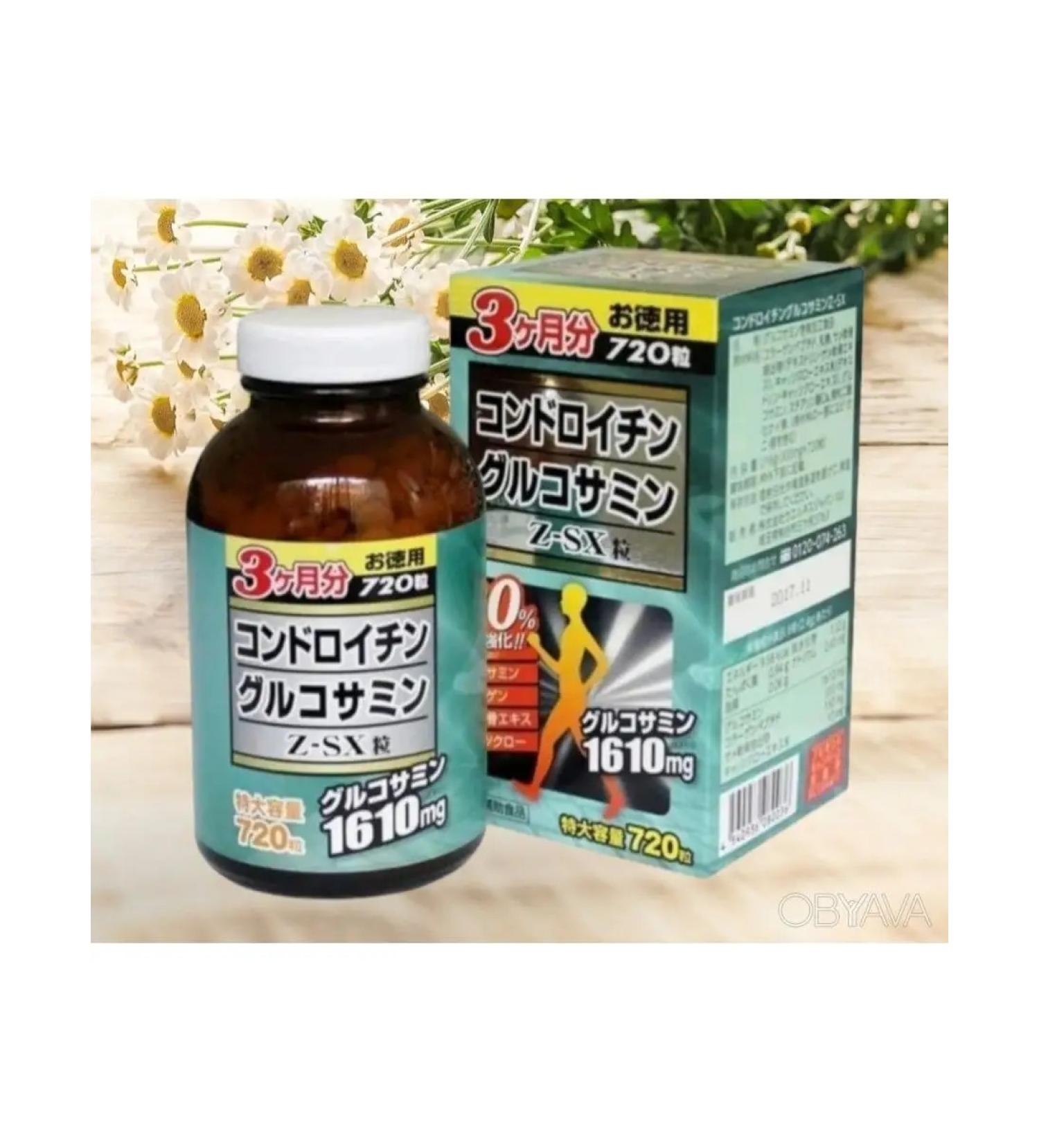 Wellness Japan Chondroitin + glucosamine 1610 mg Z-SX - Buy Online on GoSupps.com