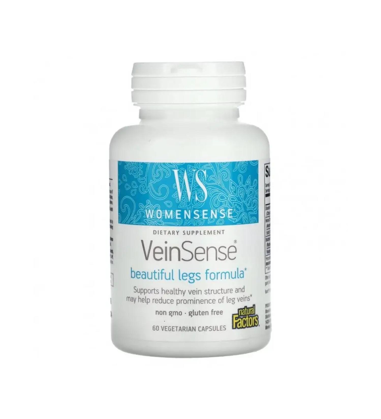 Natural Factors Womensense Veinsense 60 capsules