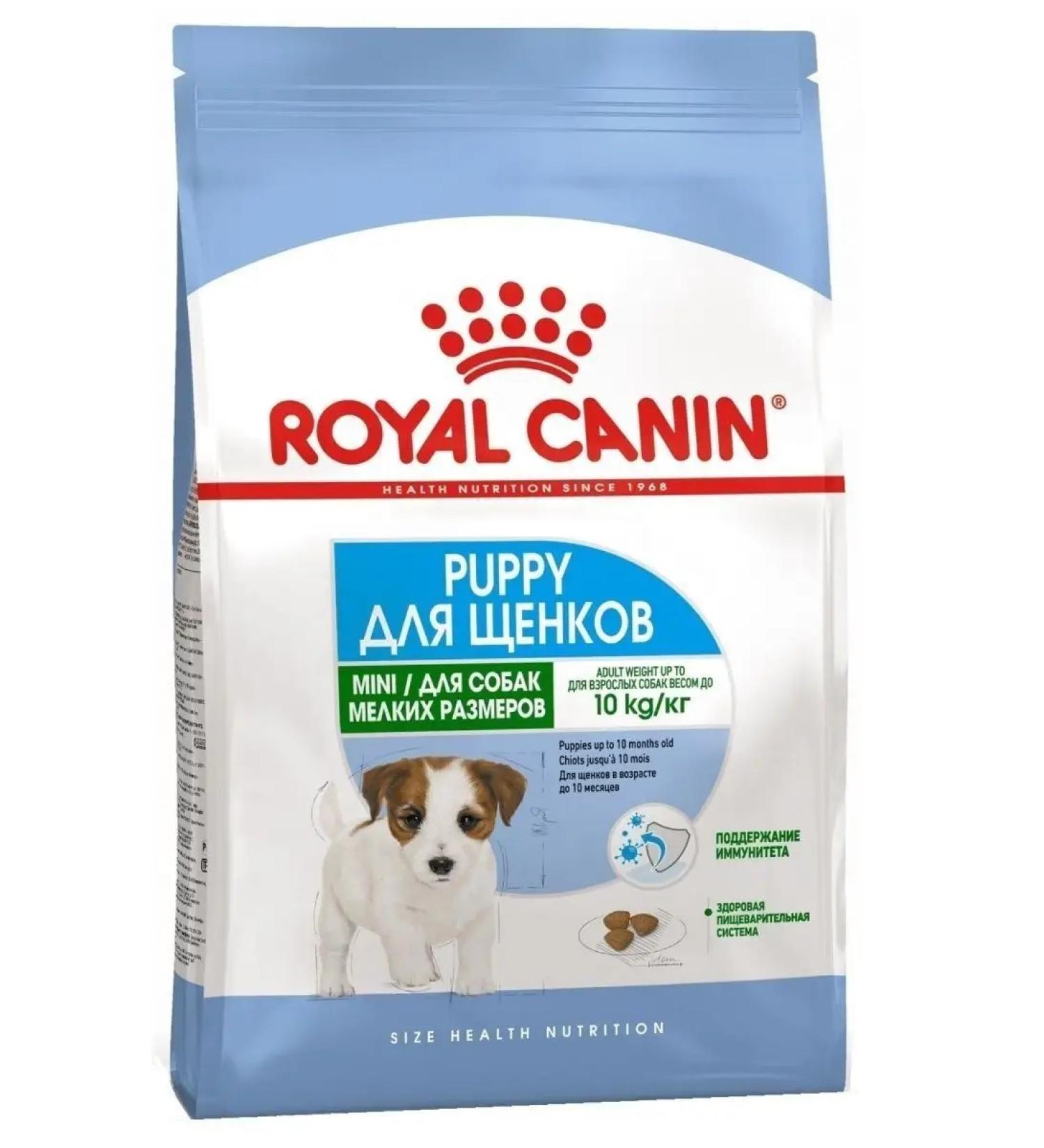 ROYAL CANIN Mini Puppy food for small 4 kg puppies - Buy Online on GoSupps.com