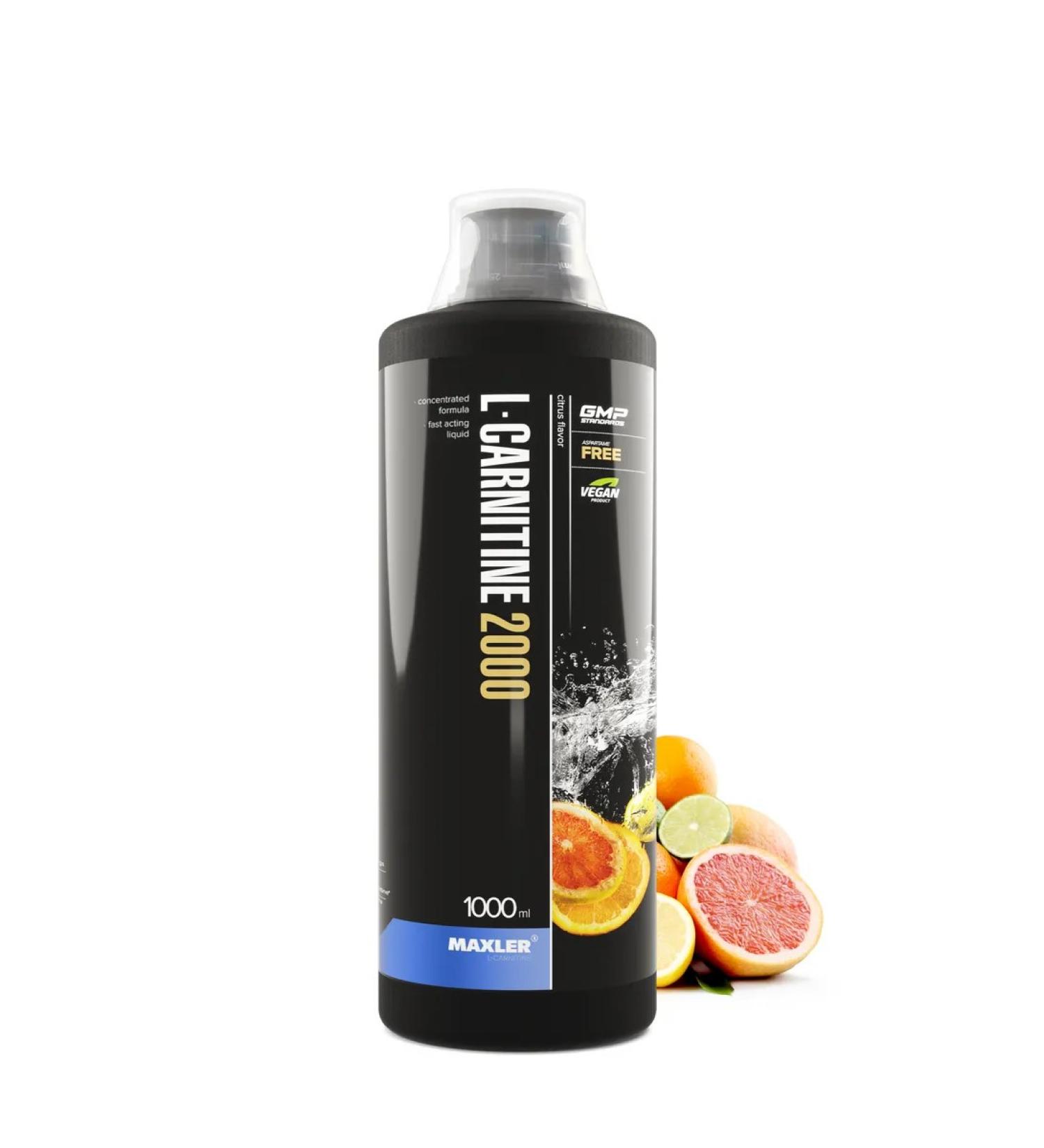 maxler L-Carnitine 2000 1l Citrus Frequency Fatigue - Buy Online on GoSupps.com