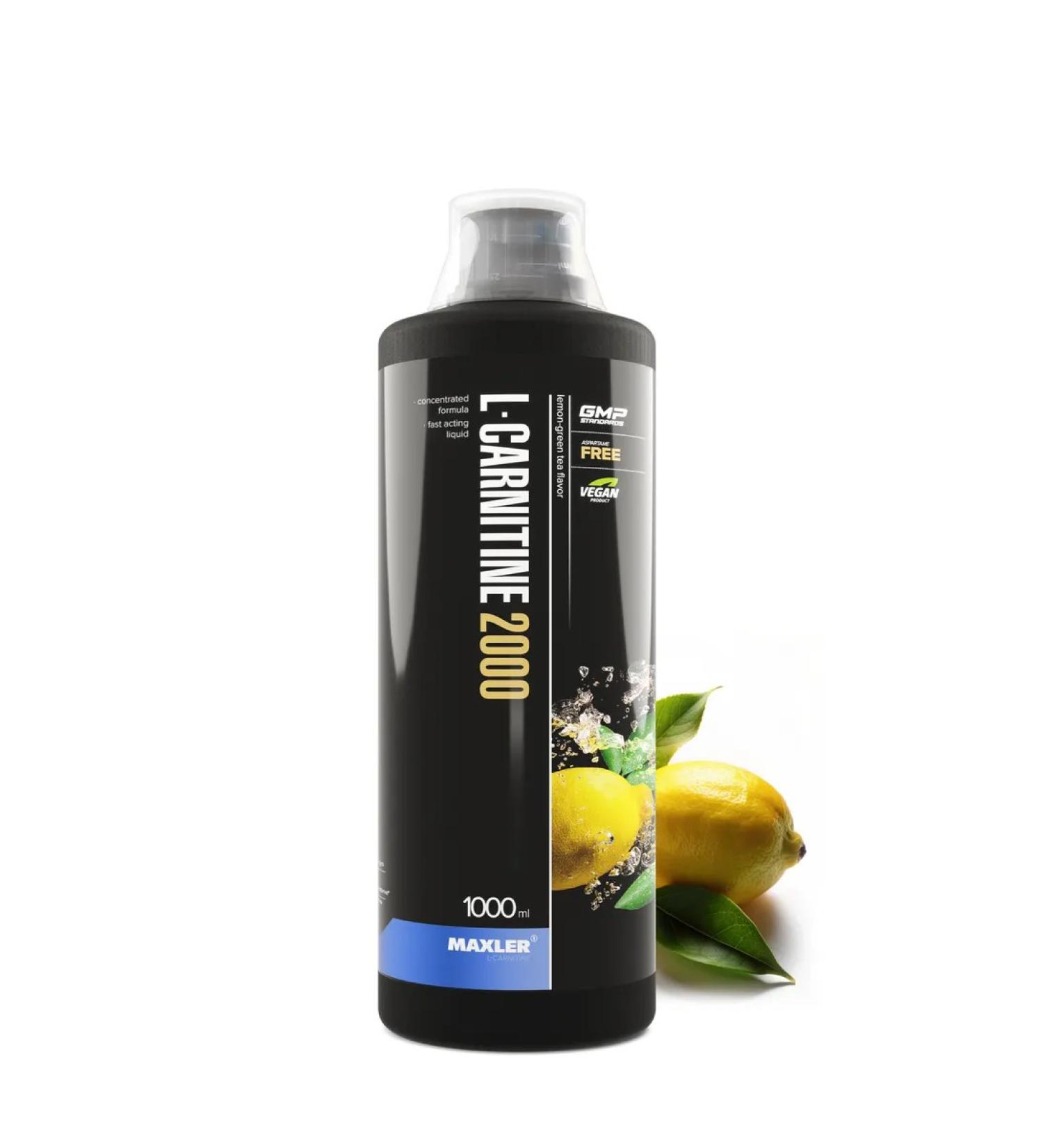 maxler L-Carnitine 2000 Frequgering Fool 1l Lemon-Green Tea - Buy Online on GoSupps.com