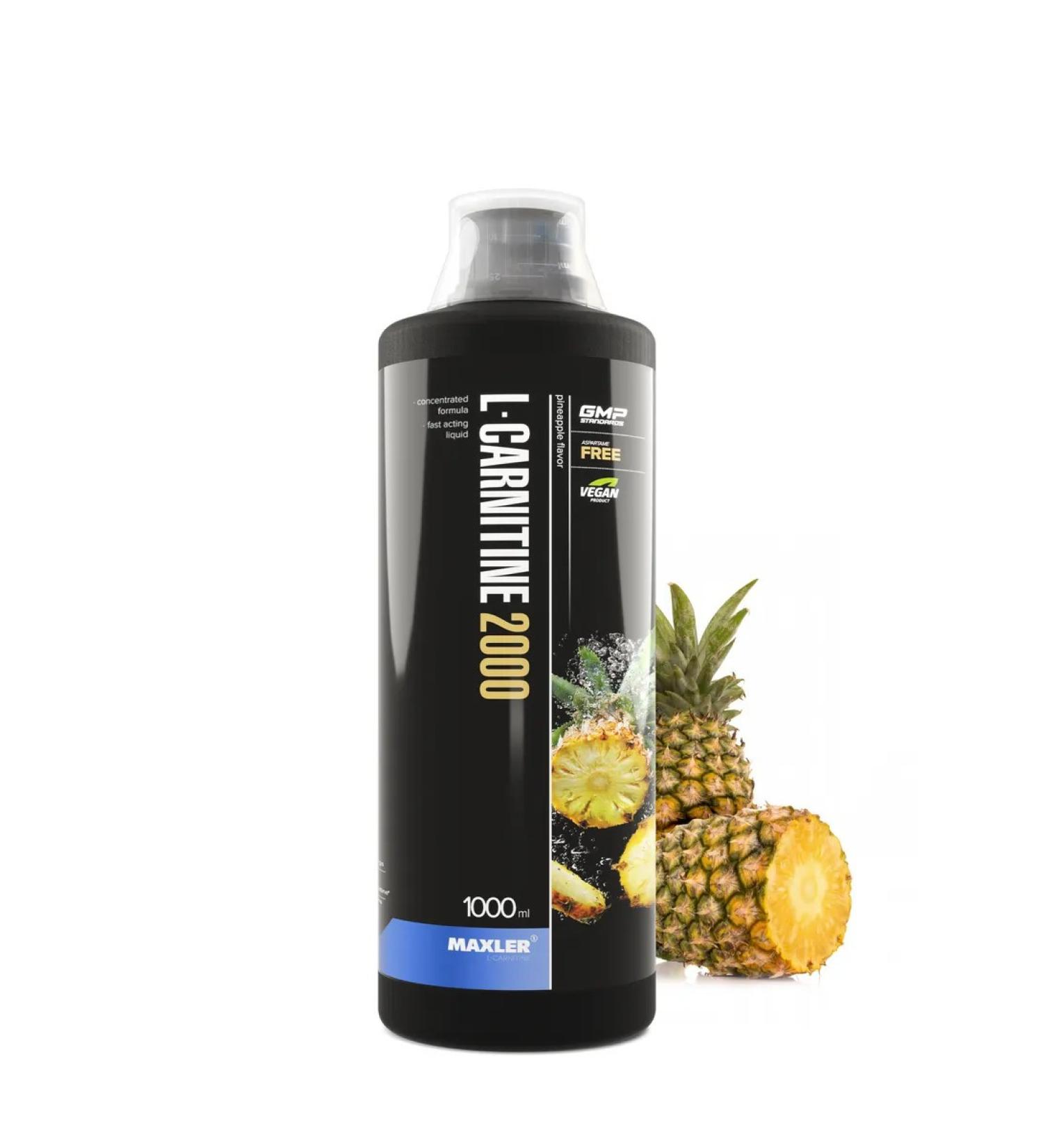 maxler L-Carnitine 2000 Frequenter 1l Pineapple - Buy Online on GoSupps.com