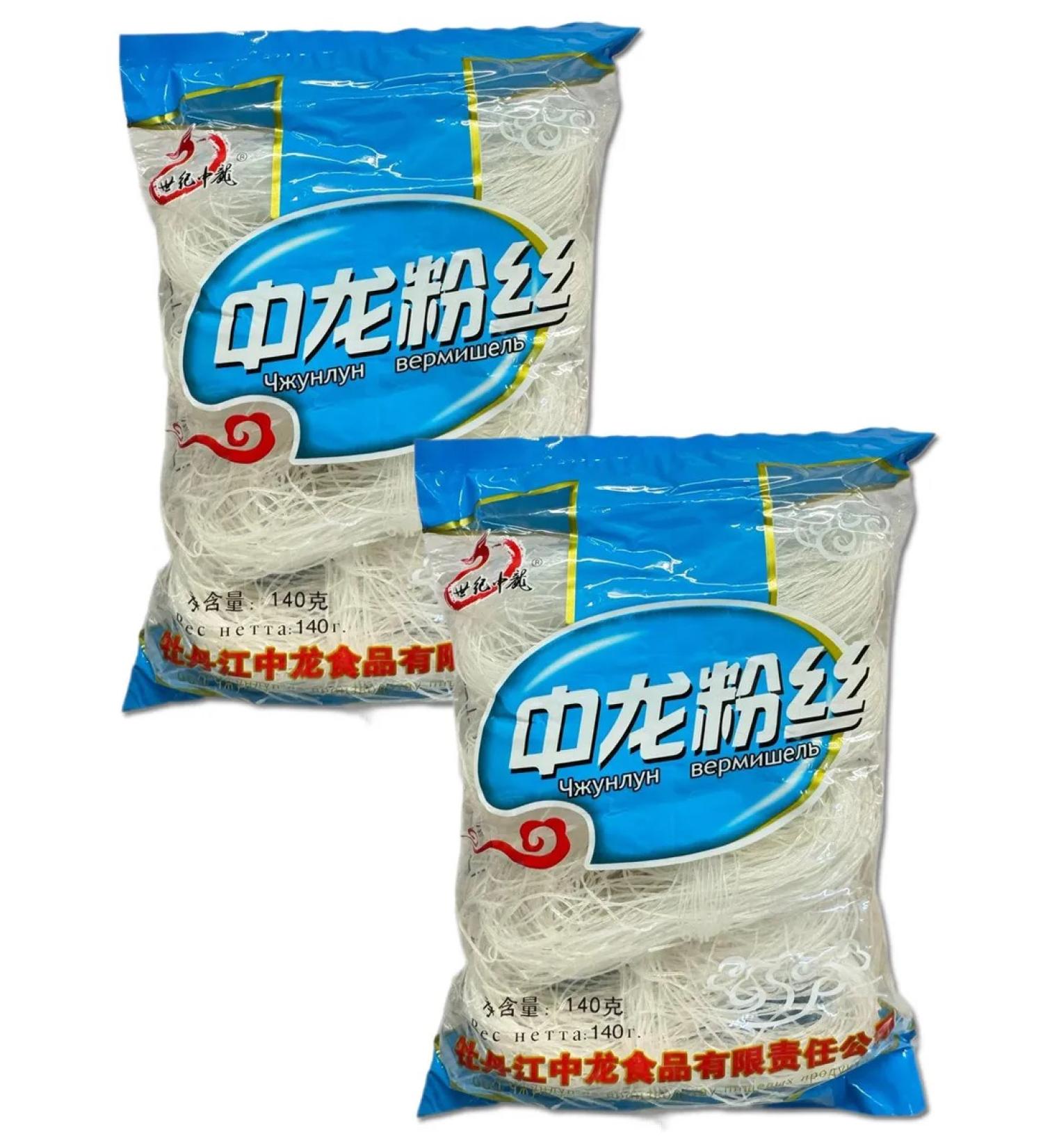 Funchose Chinese noodles 2 pcs 140 g - Buy Online on GoSupps.com