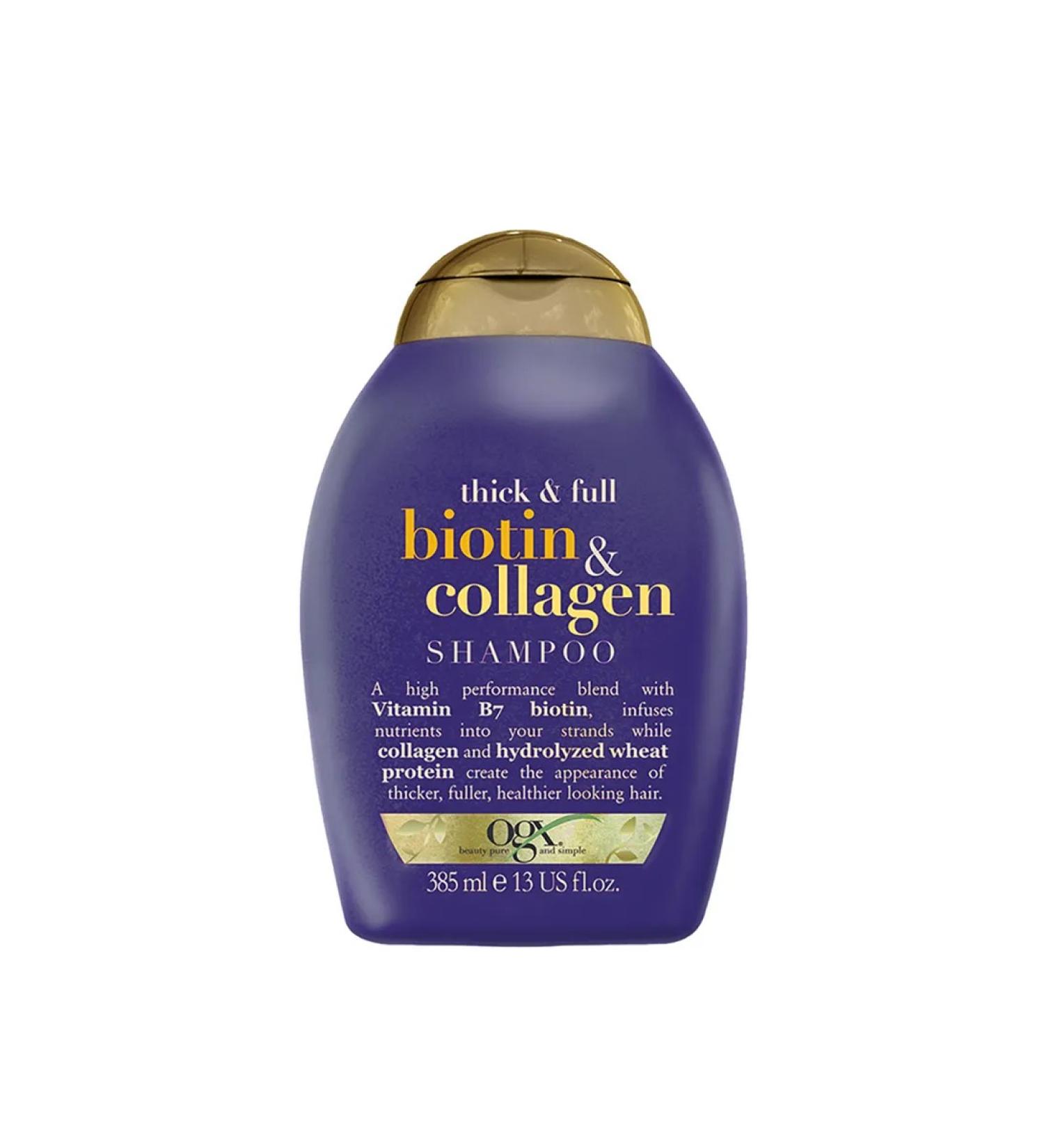 OGX Thin hair shampoo with biotin and collagen Thick