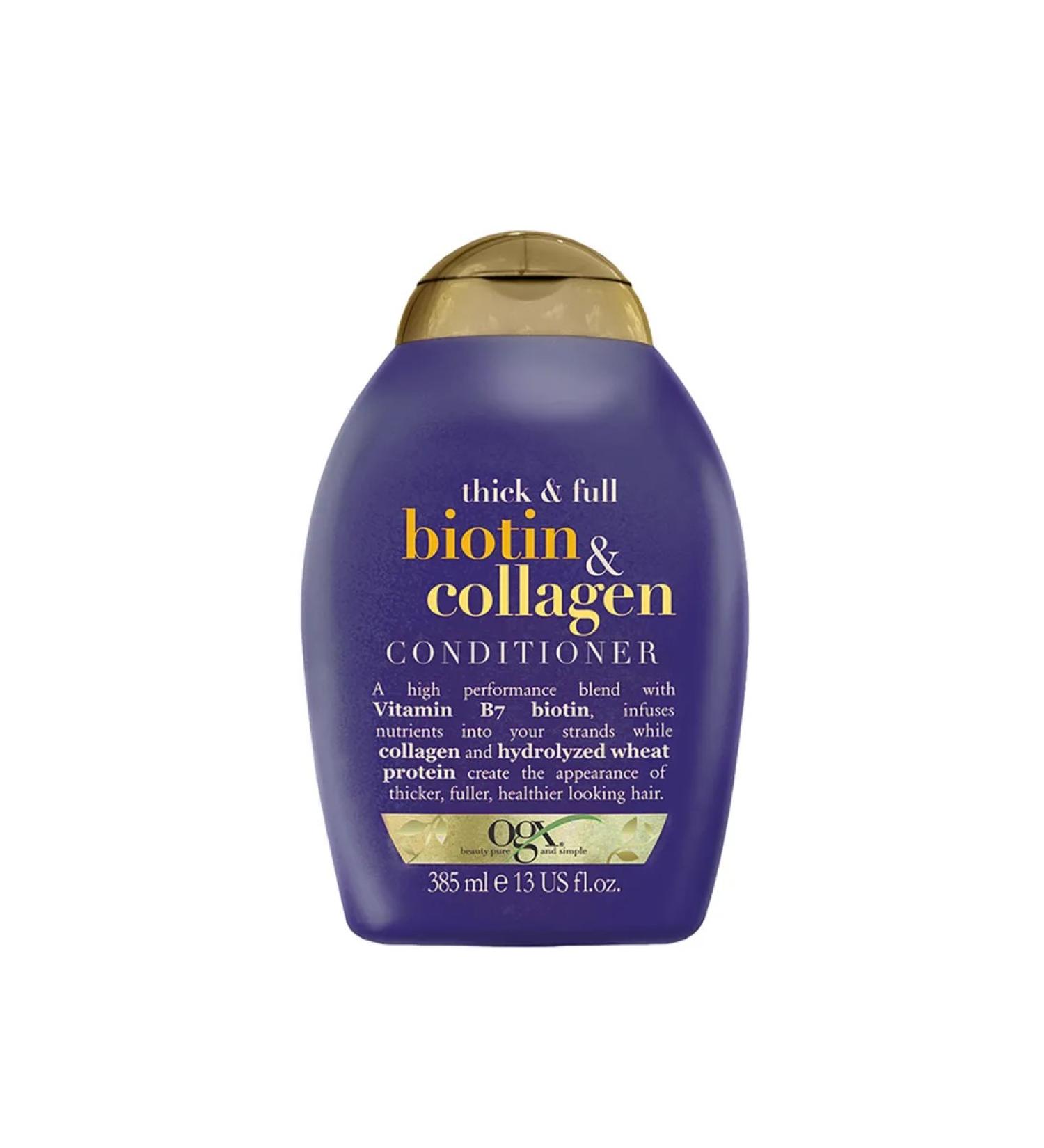 OGX Conditioner for thin hair with biotin and collagen Thick