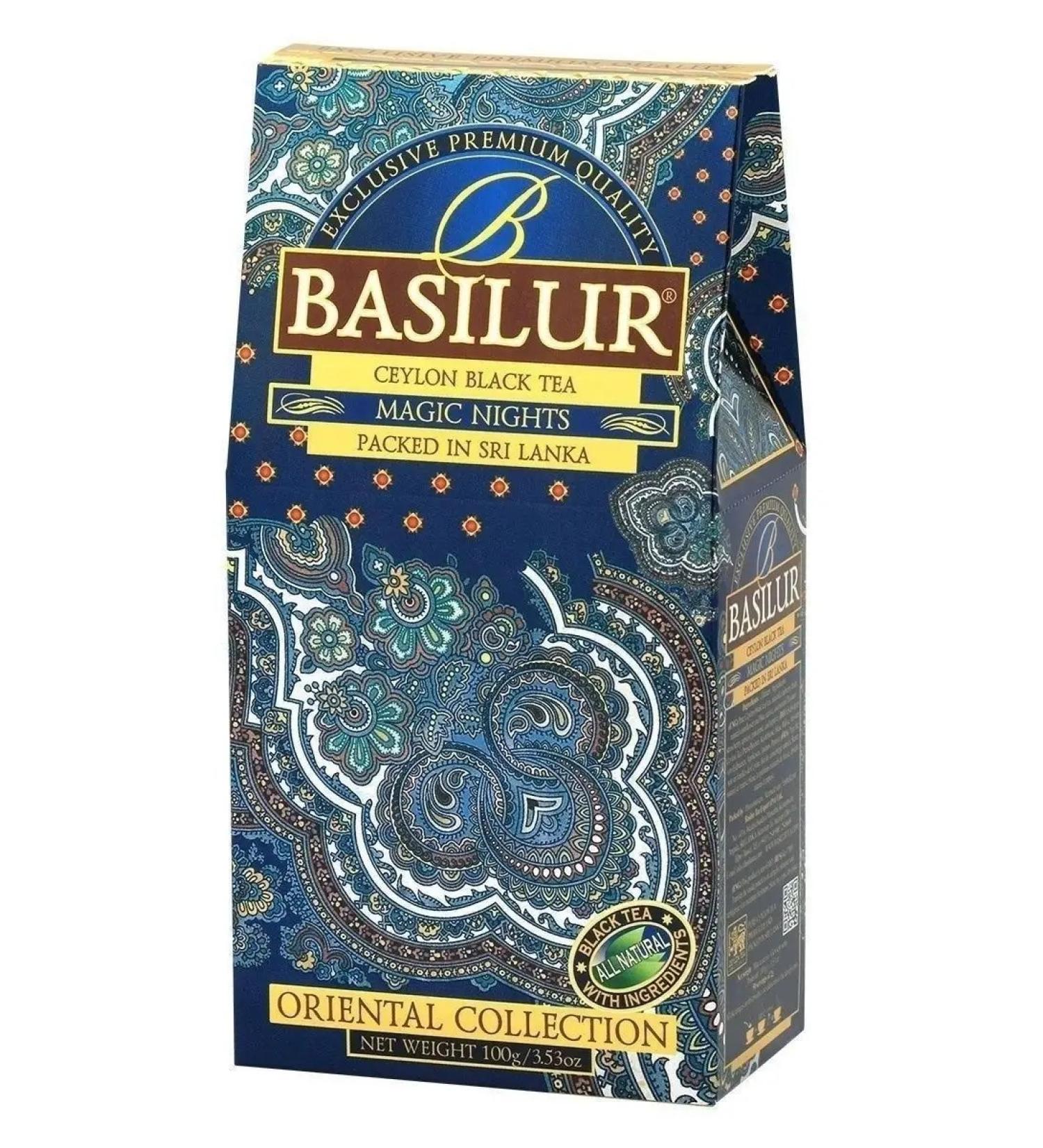 Basilur Black tea 100 g "Magic Nights" - Buy Online on GoSupps.com