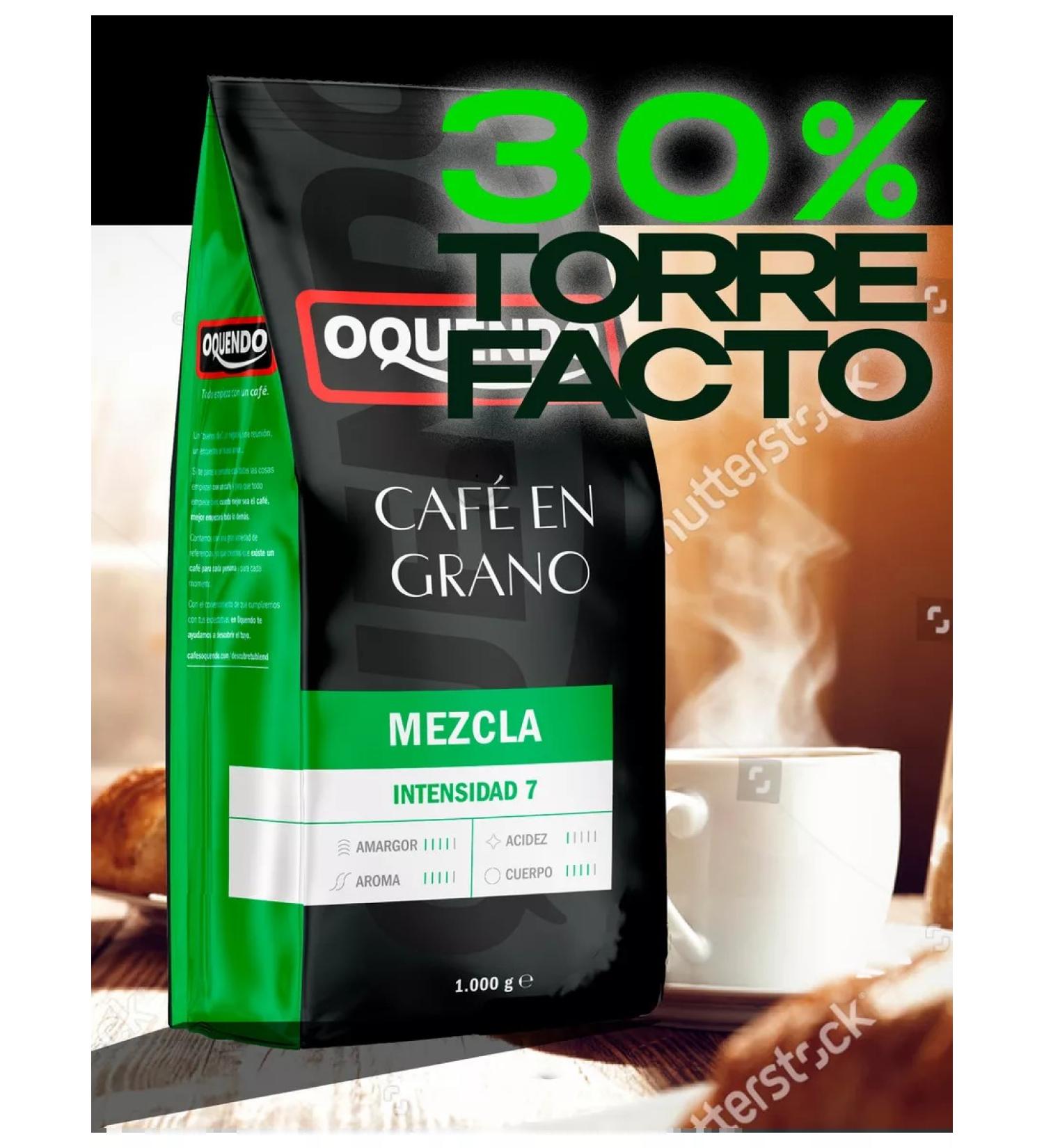 Oquendo Coffee in grains 1 kg Cafe Mezcla Arabica - Buy Online on GoSupps.com