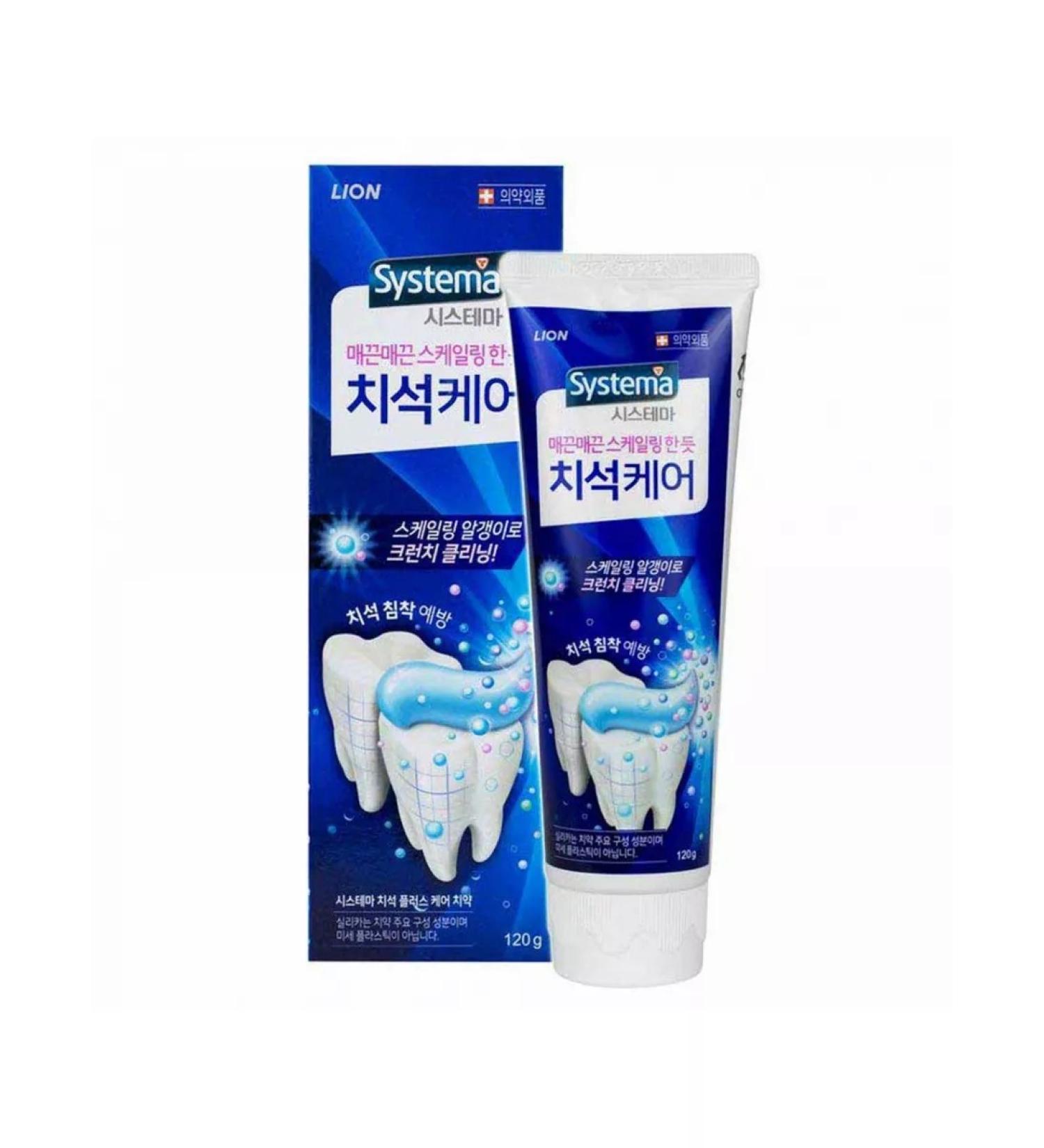LION System Tartar Toothpaste Plaque Care toothpaste 120g
