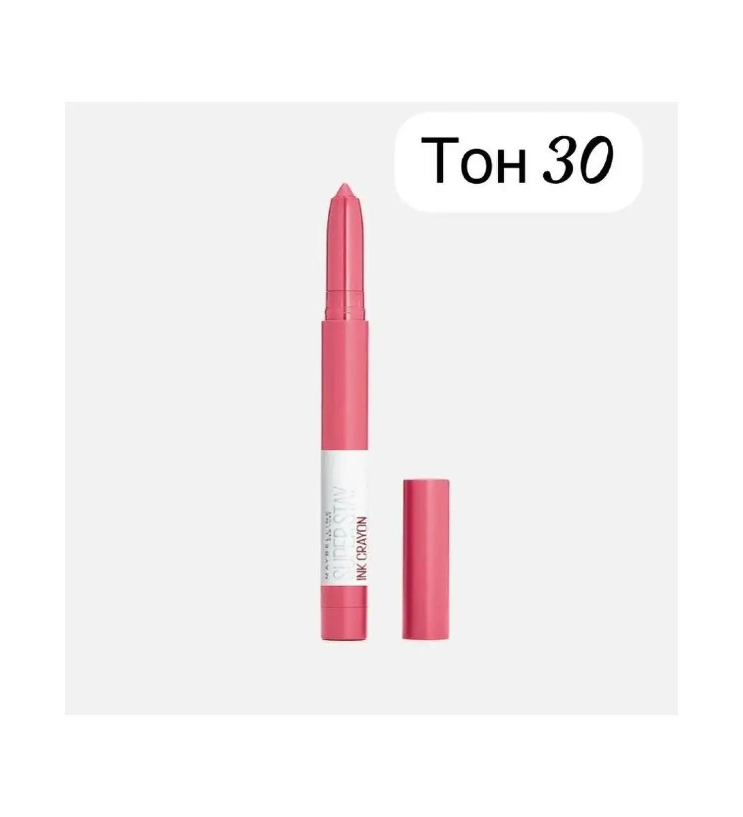 Maybelline New York Super-resistant lipstick Super Stay Ink Crayon - Buy Online on GoSupps.com