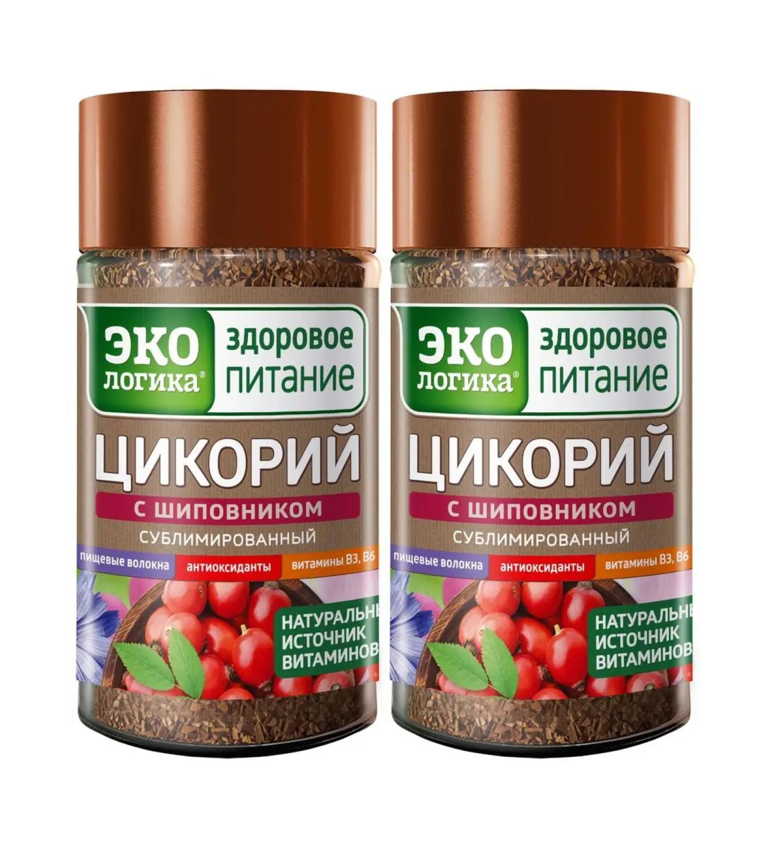 EcoLogic Chicory with rose hips sublime 85g x 2pcs - Buy Online on GoSupps.com