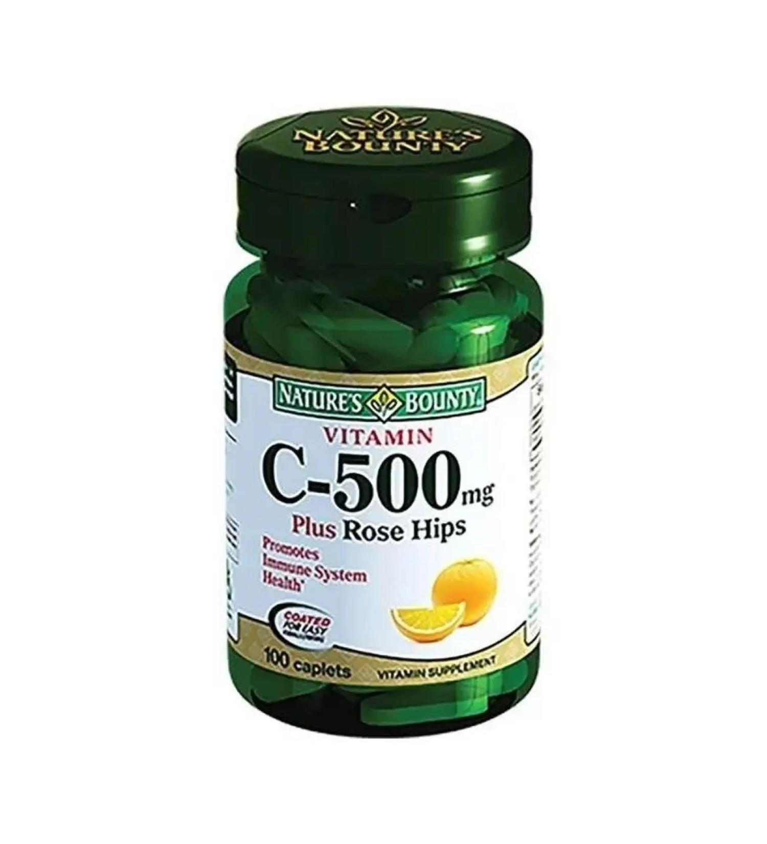 Nature's Bounty Niceche Bounty Vitamin C and rosehip tablets 100 pcs