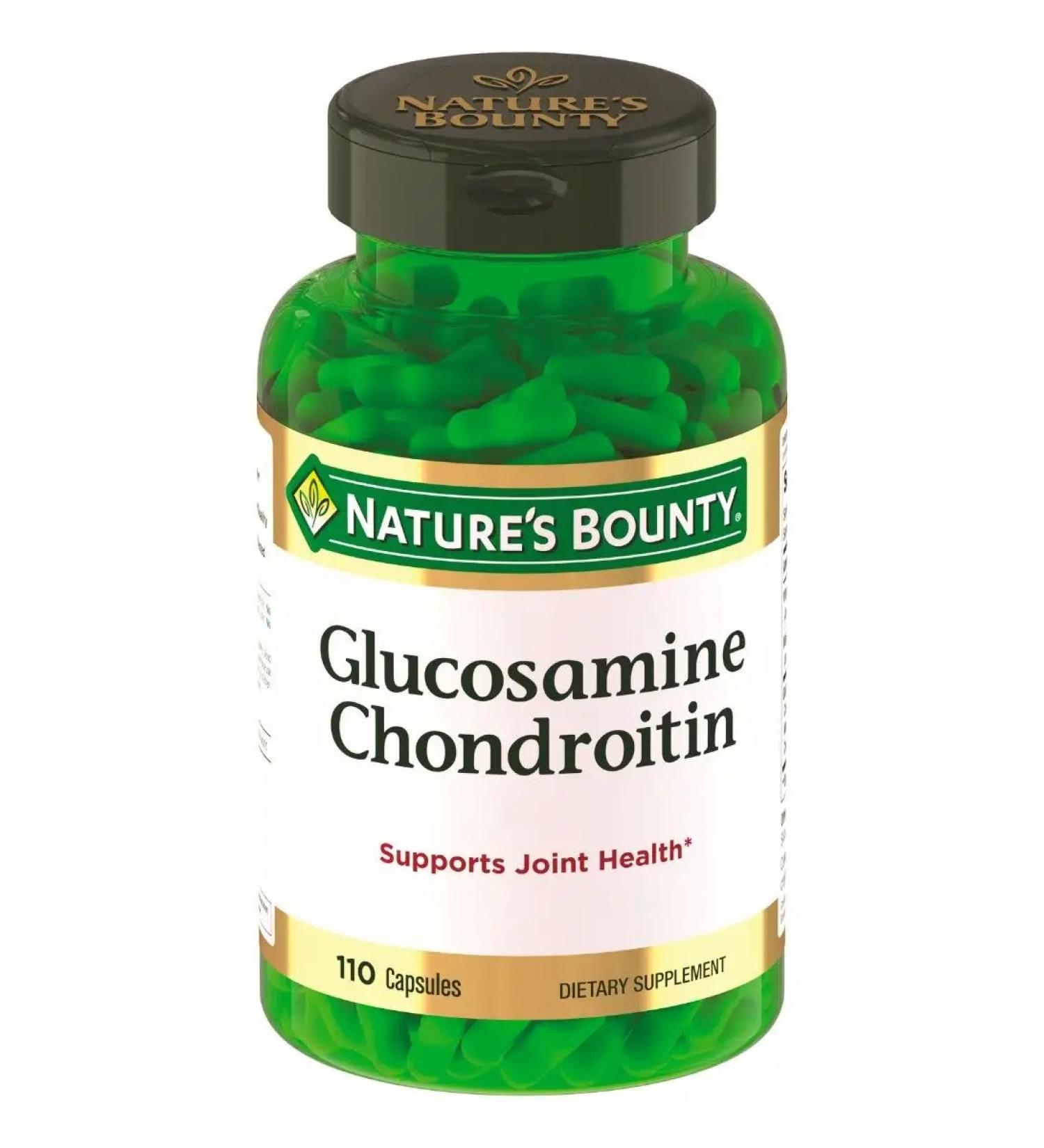 Nature's Bounty Niceche Bounty Glucosamine Chondroitin 110 capsules