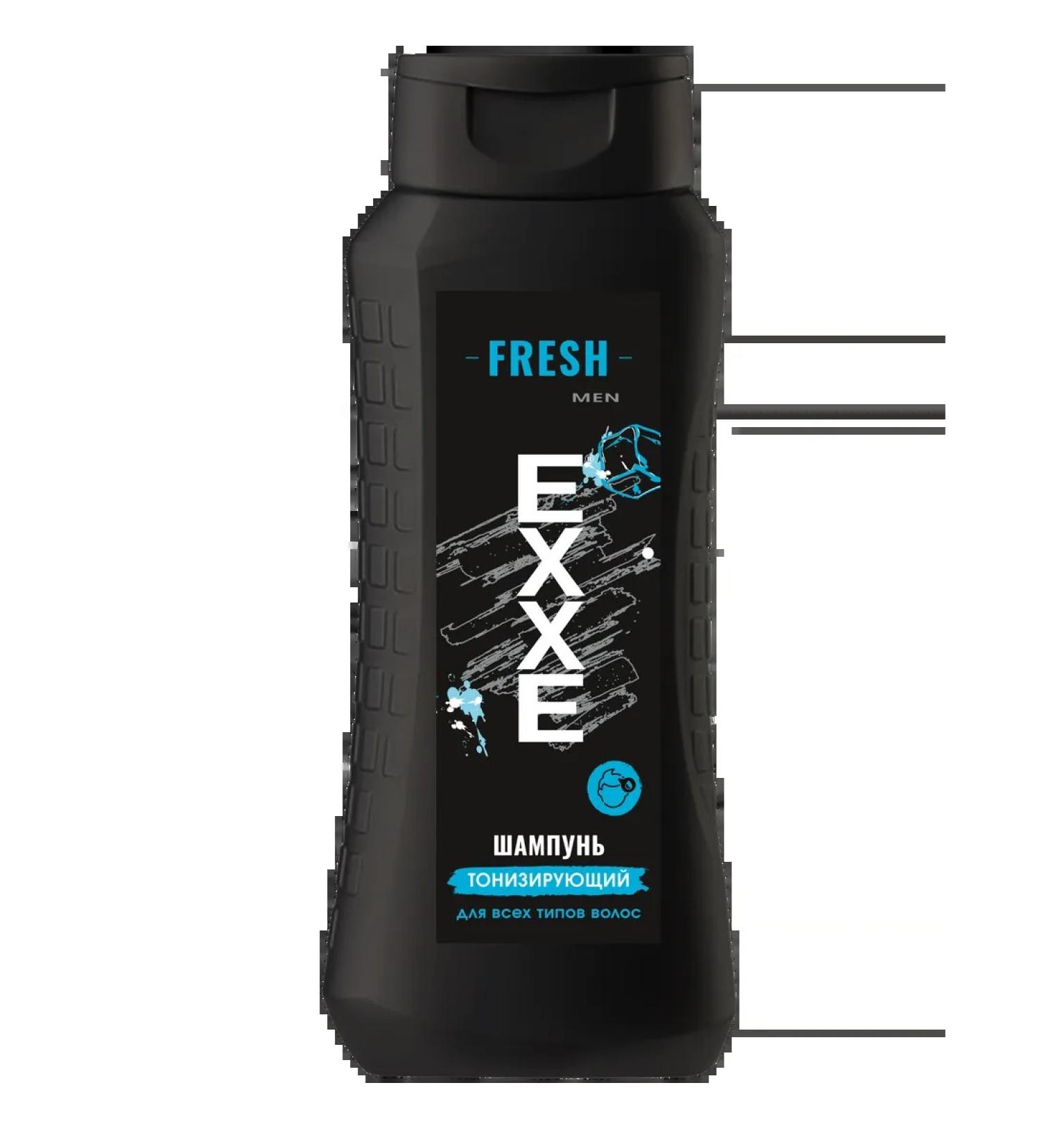 EXE Shampoo for all types of men's hair 400ml