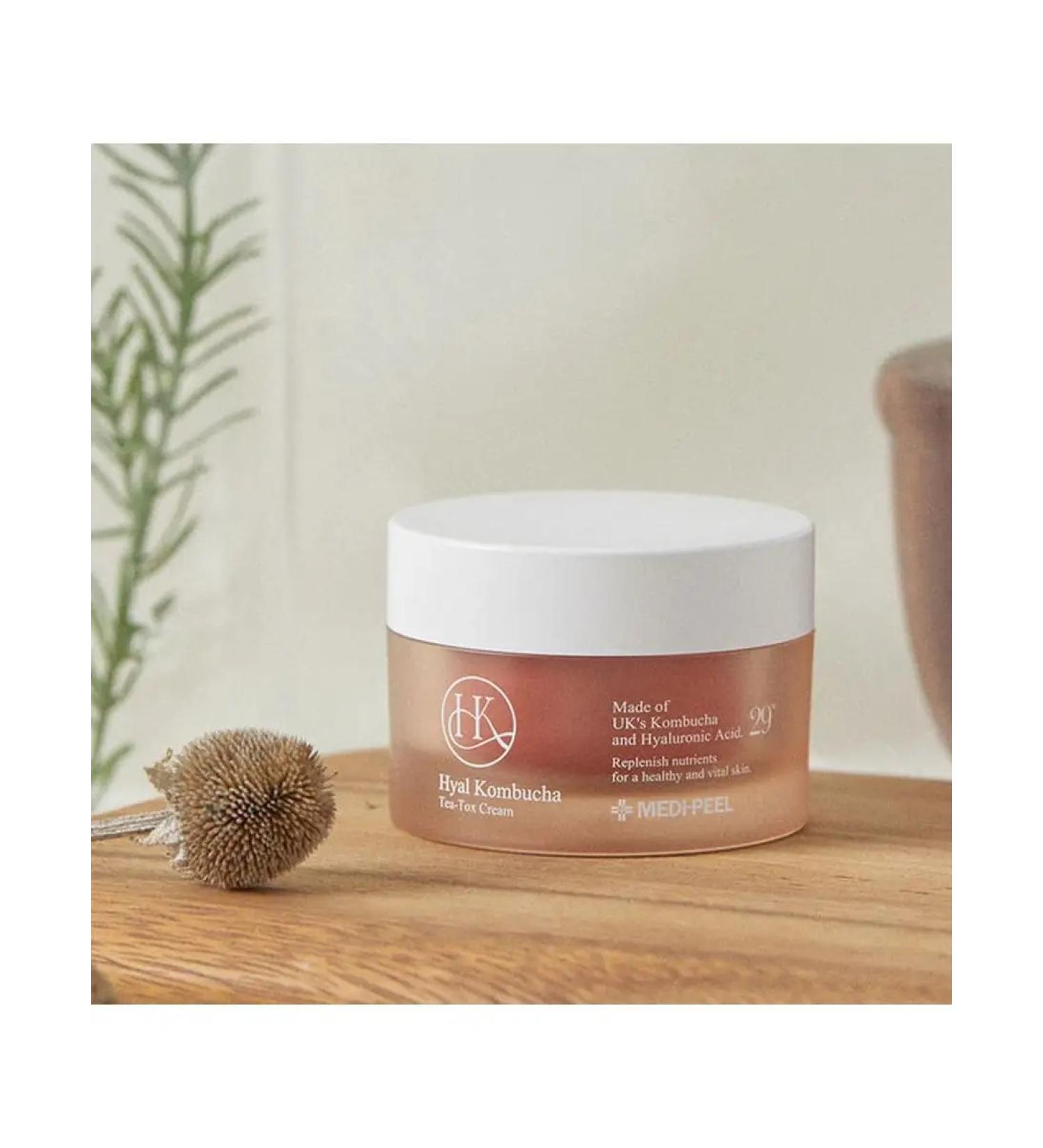 medipeel Ampulus cream with combines Hyal Kombucha Tea-tox Cream - Buy Online on GoSupps.com