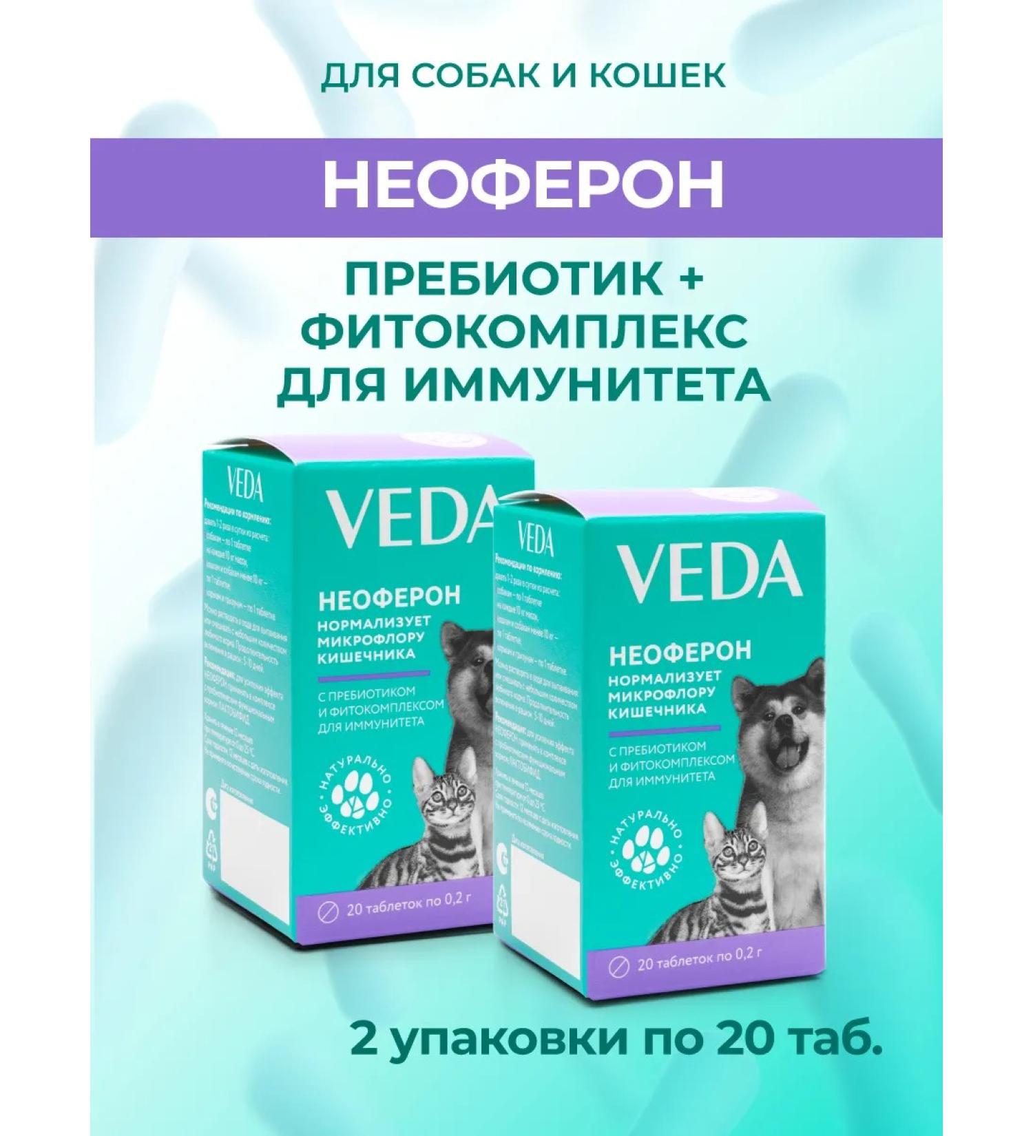 VEDA Prebiot for dogs and cats for immunity neopheron 2 - Buy Online on GoSupps.com