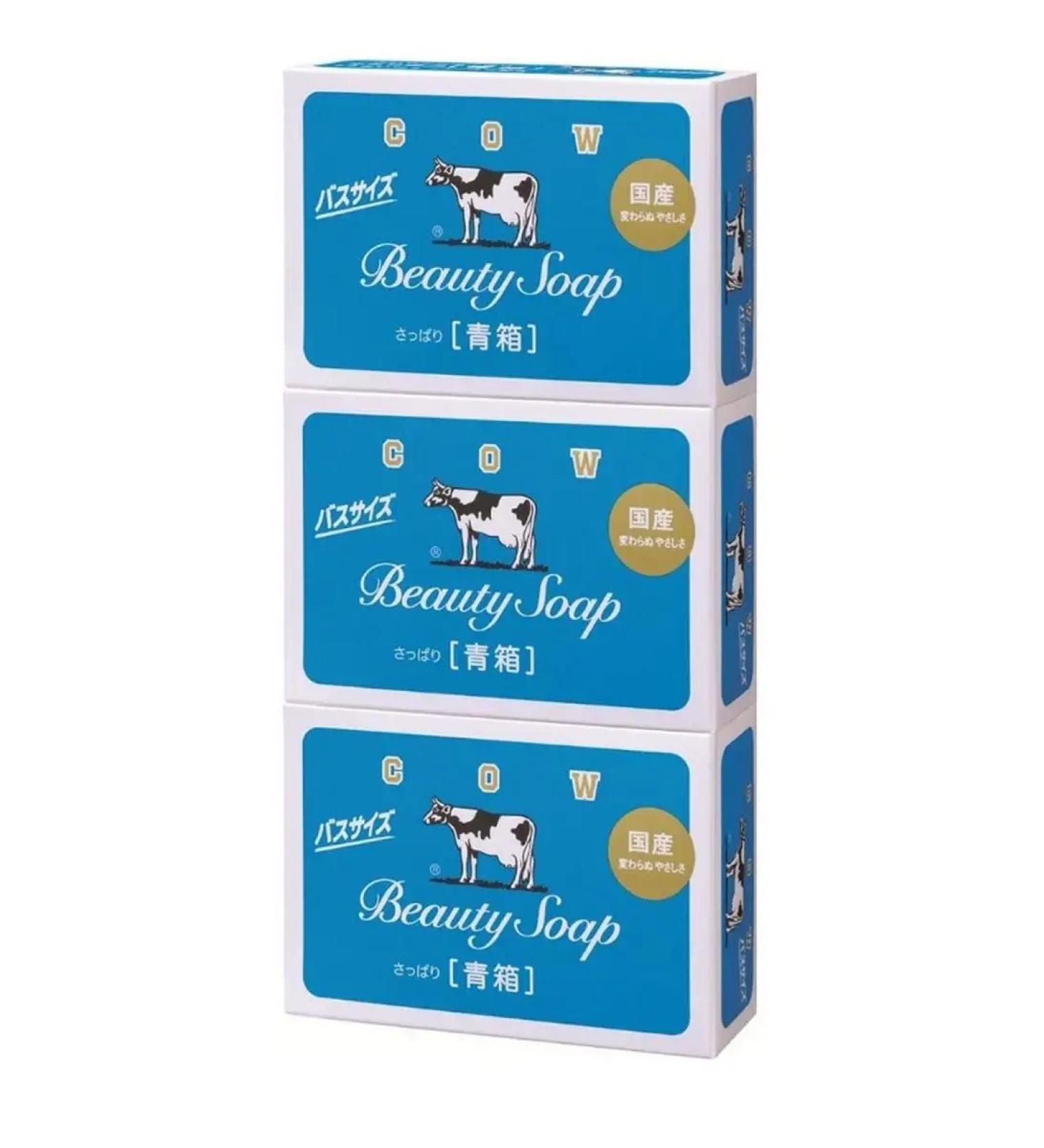 COW Beauty Soap milk soap with the aroma of jasmine 130g x 3pcs