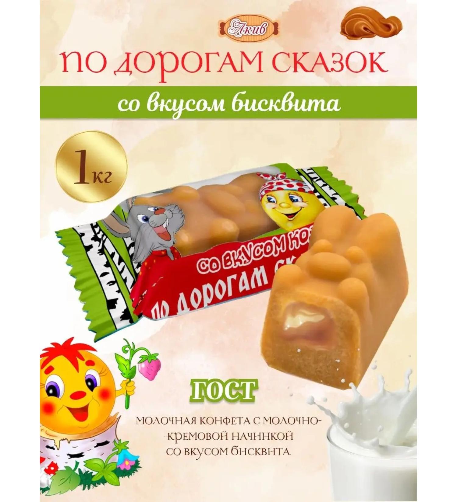 SweetLife Sweets along the roads of fairy tales with the taste of Kolobok 1 kg - Buy Online on GoSupps.com