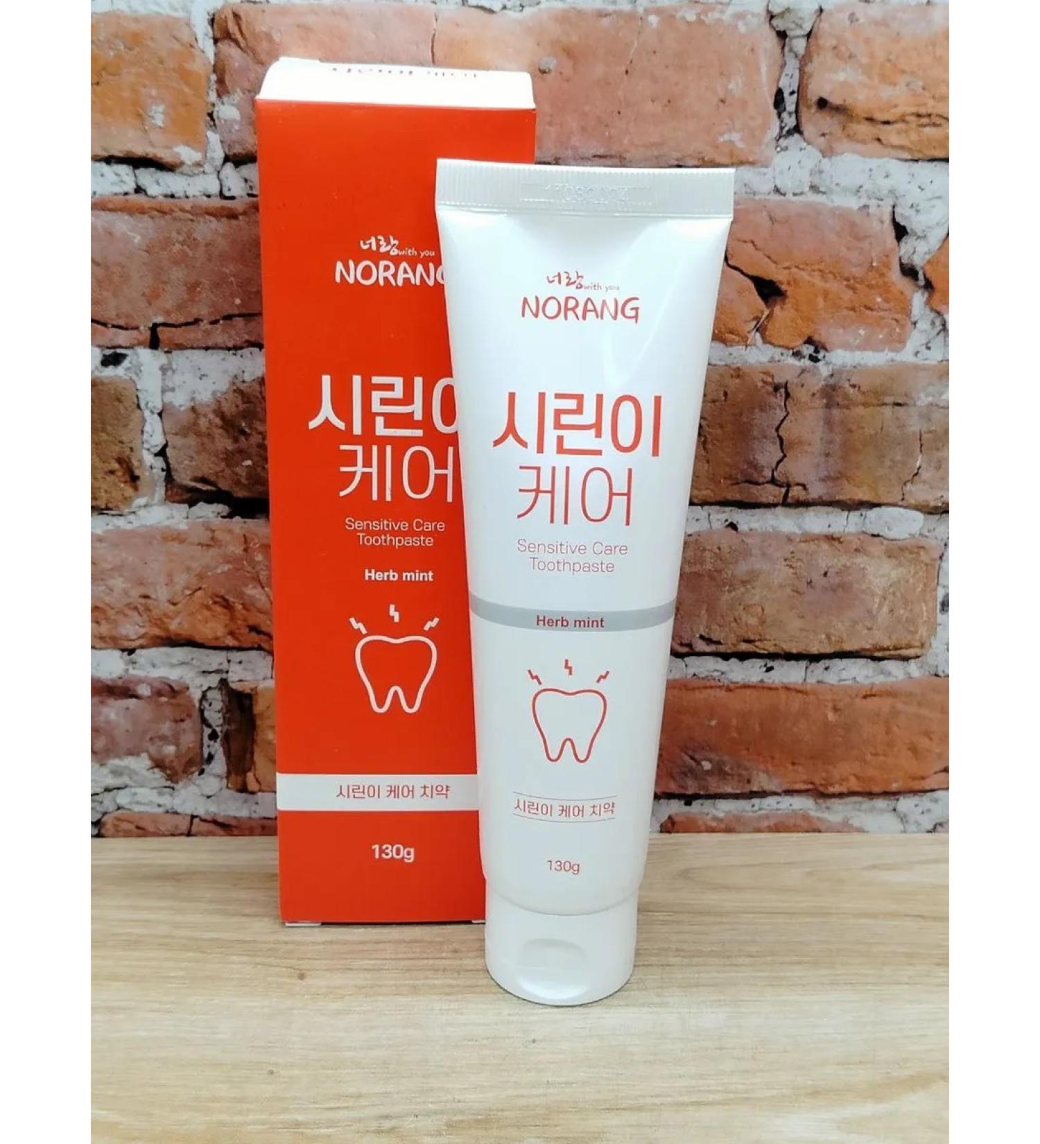 NORANG Toothpaste sensitive with herbs and mint 130 gr
