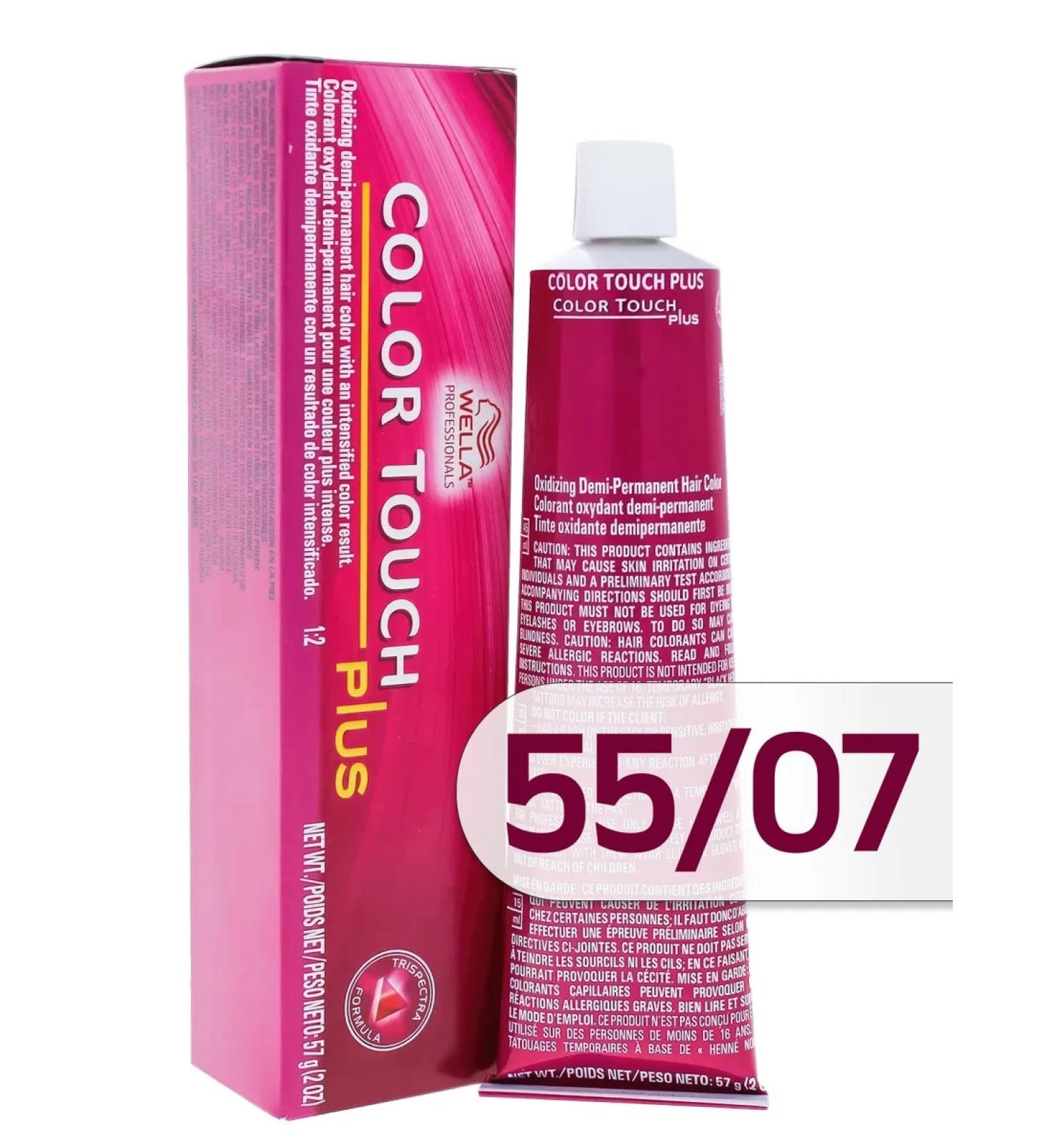 WELLA PROFESSIONALS Tinting hair dye Color Touch 55 07 - Buy Online on GoSupps.com