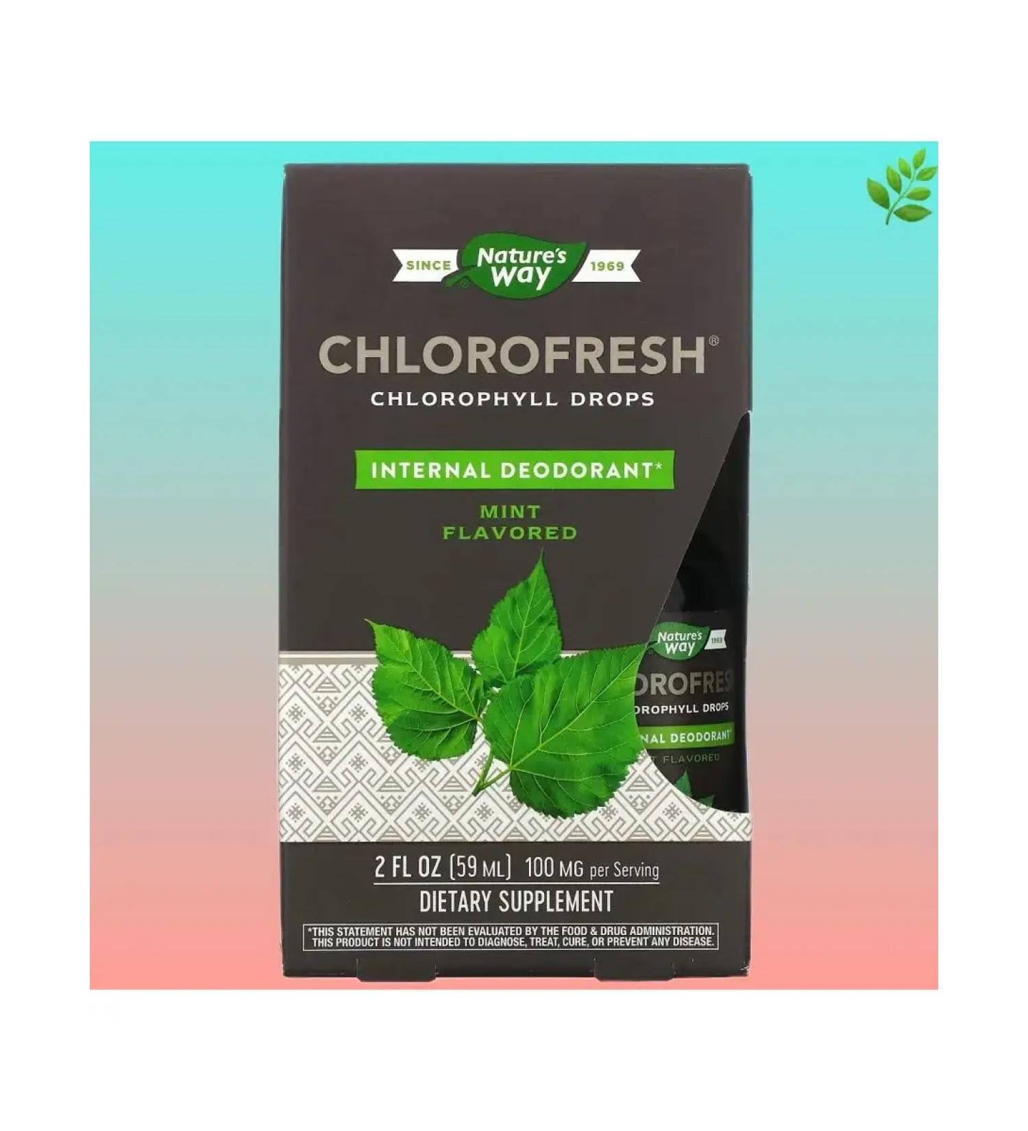 Nature's Way Chlorofresh concentrated chlorophyll - Buy Online on GoSupps.com