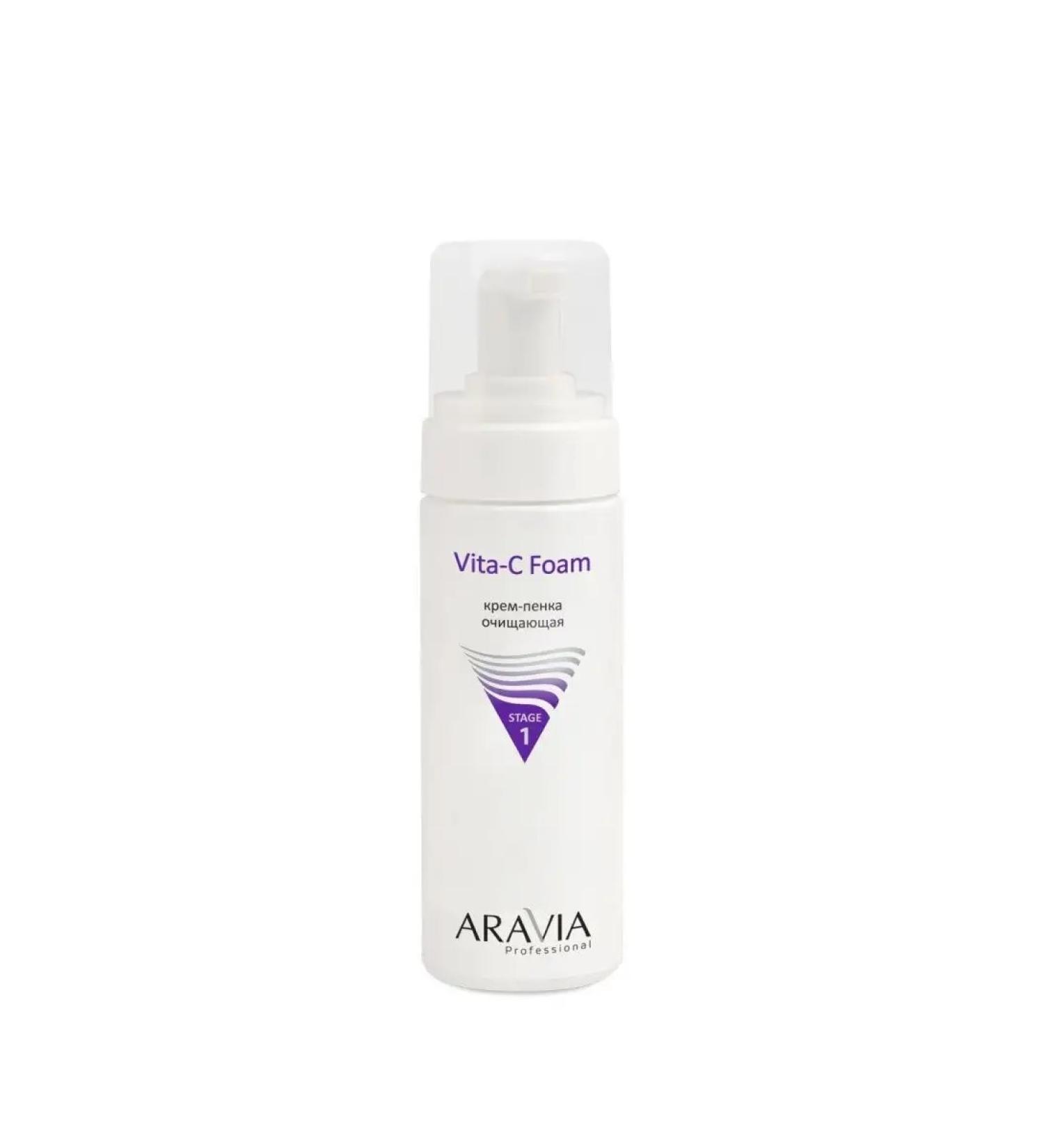 ARAVIA Cleep cream Cleaning Vita-C Foaming