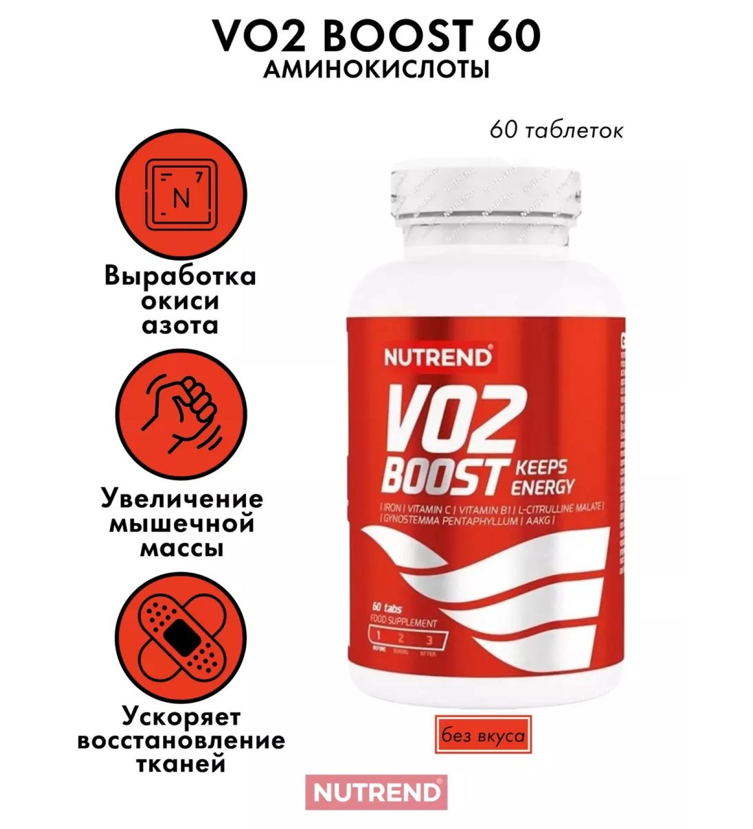 NUTREND AMINOSCHICS COURT VO2 Boost 60 tablets - Buy Online on GoSupps.com