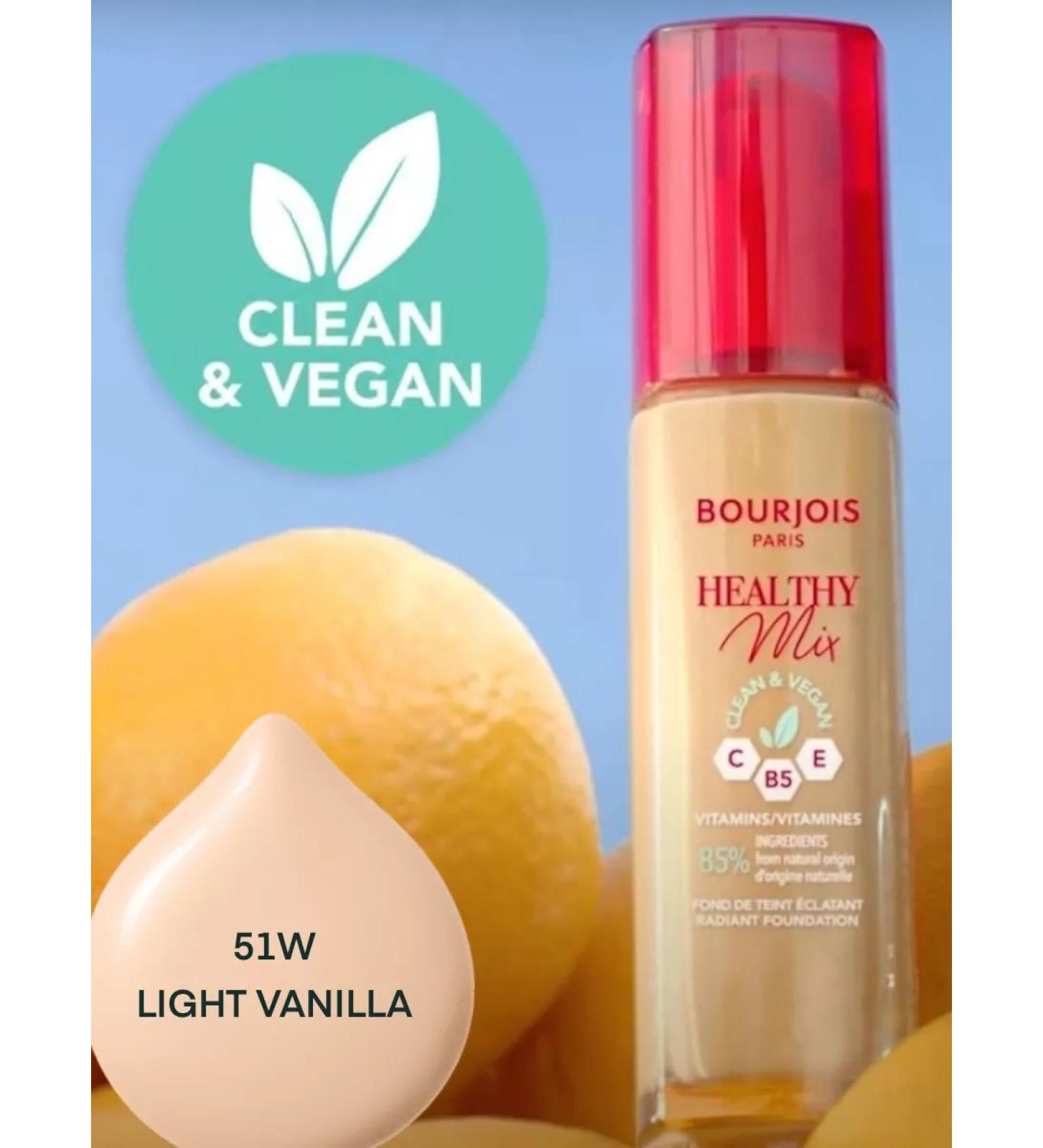 Bourjois Healthy Mix 51w Light Vanilla 30 ml Tonal Face Cream - Buy Online on GoSupps.com