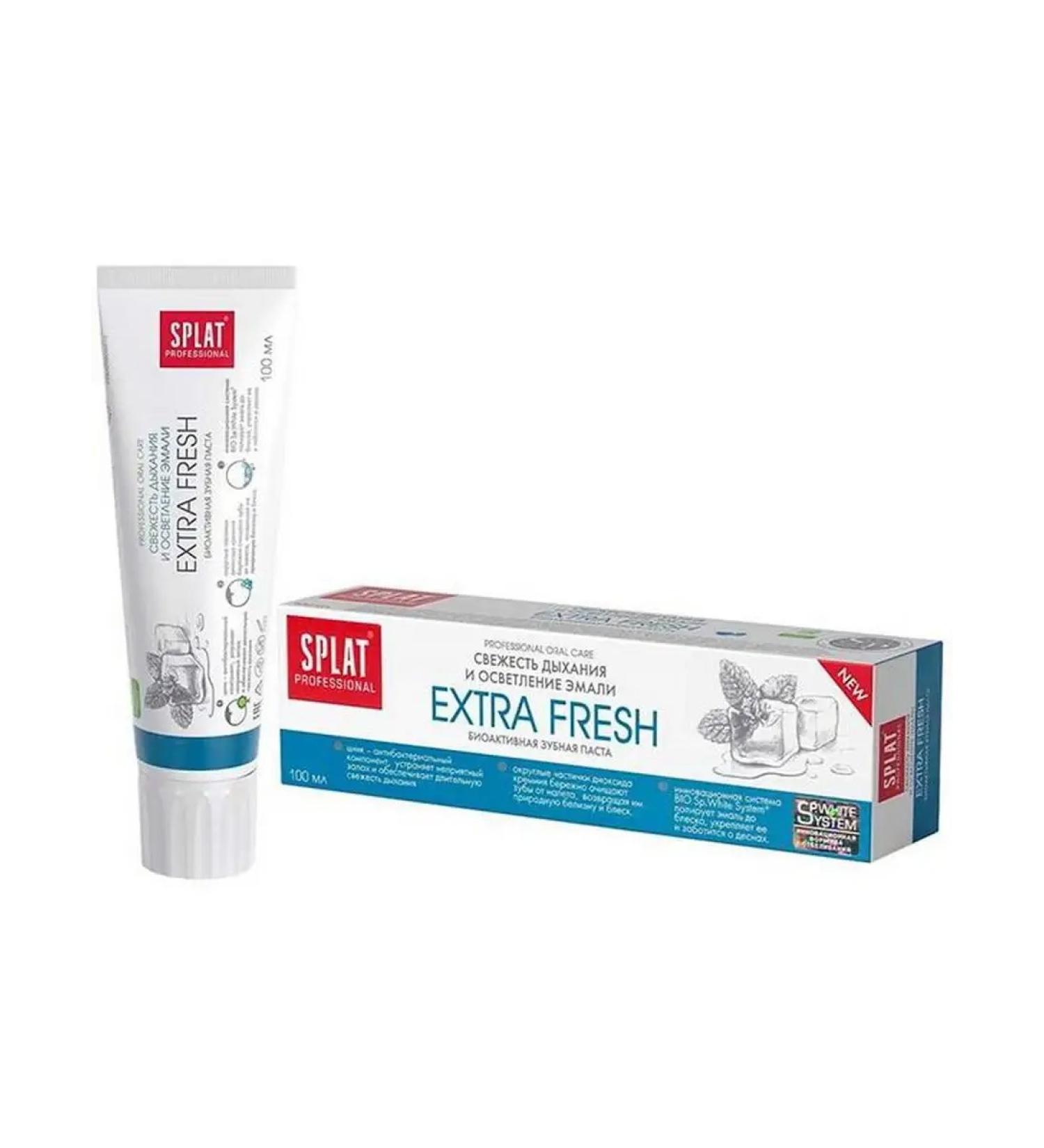 SPLAT Toothpaste Professional Extra Frech 100ml - Buy Online on GoSupps.com