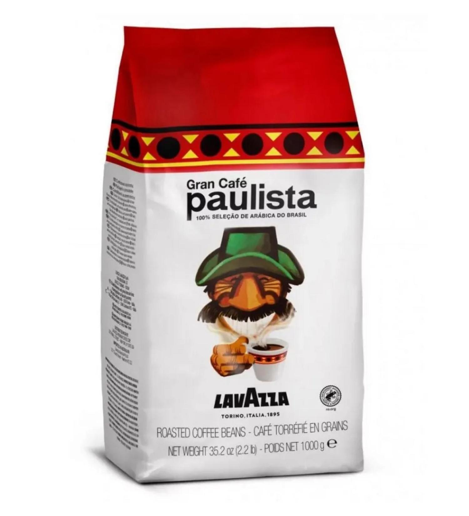 Lavazza Coffee in grains 1 kg Gran Cafe Paulista Italy grain - Buy Online on GoSupps.com