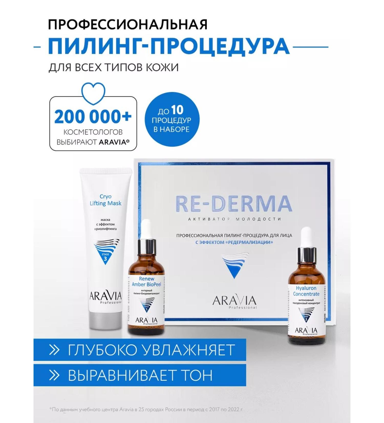 ARAVIA Professional Professional Piling Procedure with the effect - Buy Online on GoSupps.com