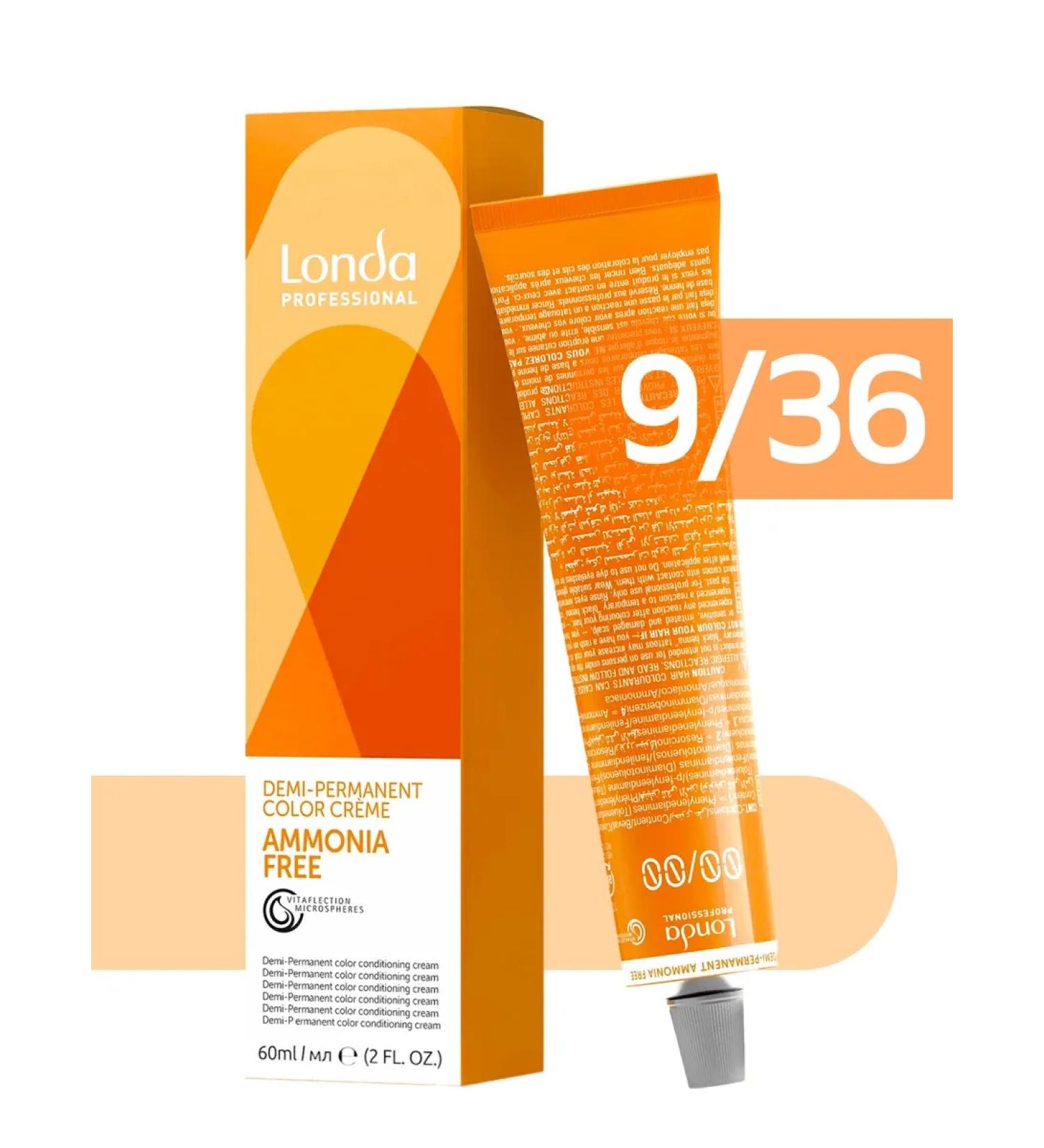 Londa Professional Tinting hair dye Ammonia free 9 36 - Buy Online on GoSupps.com