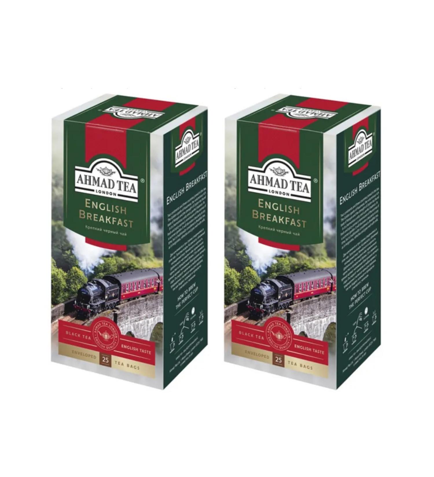 Ahmad Tea Tea black ohmad English breakfast 25 bags 2 pieces