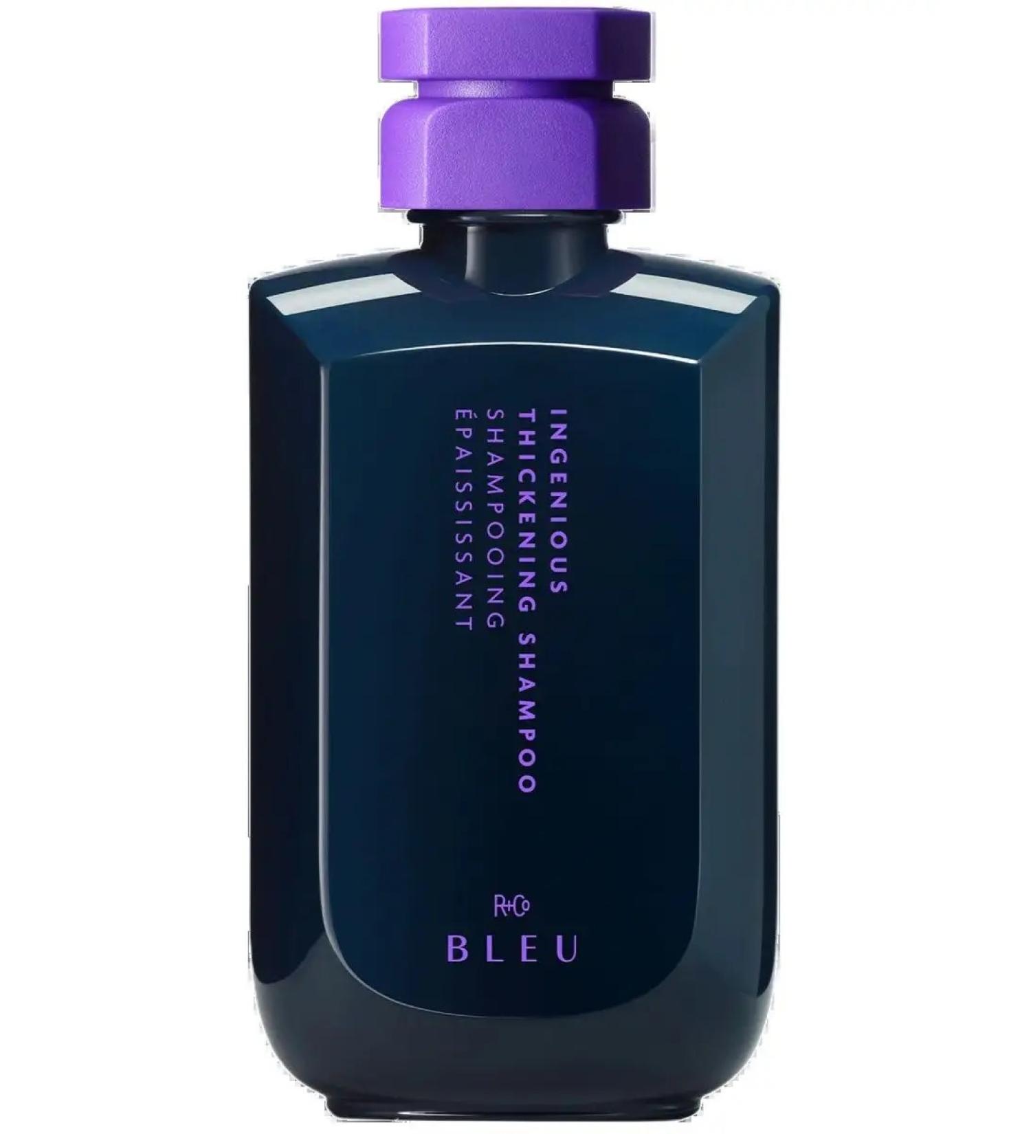 RCO Hair shampoo to create a bleu volume